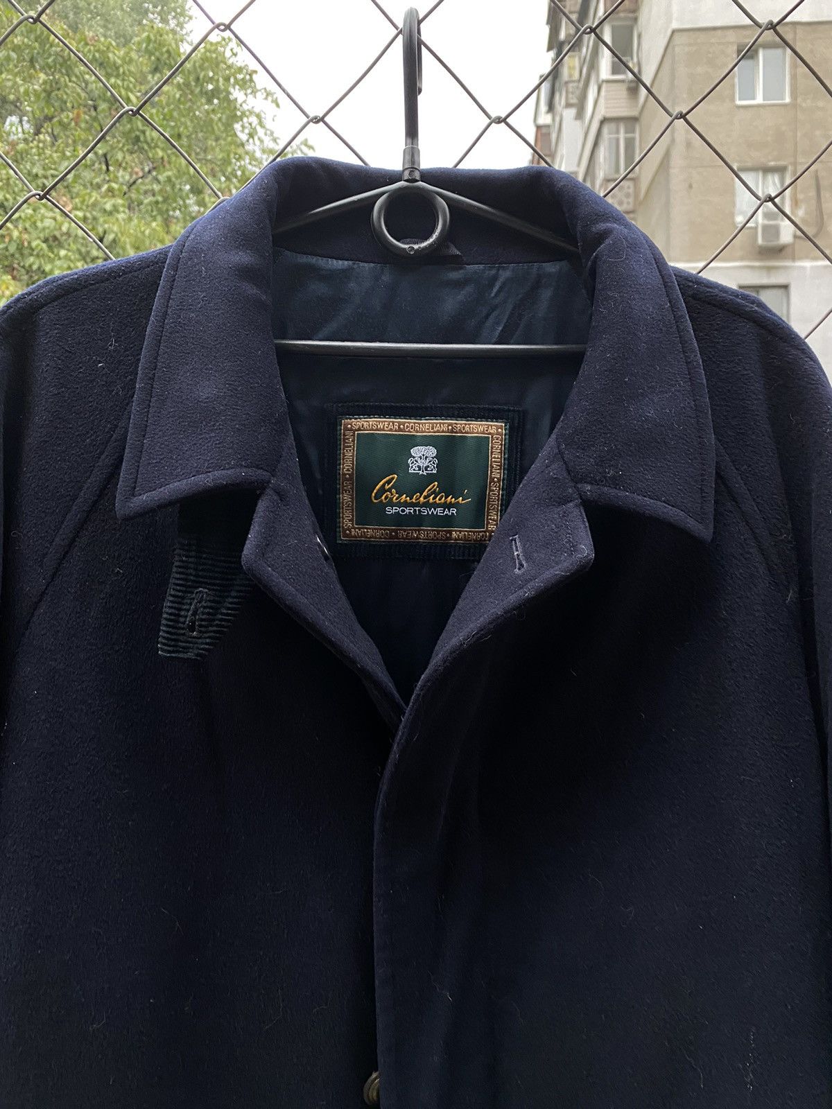 Corneliani RARE❗️Corneliani wool and cashmere coat 90s Size US XL / EU 56 / 4 - 6 Thumbnail