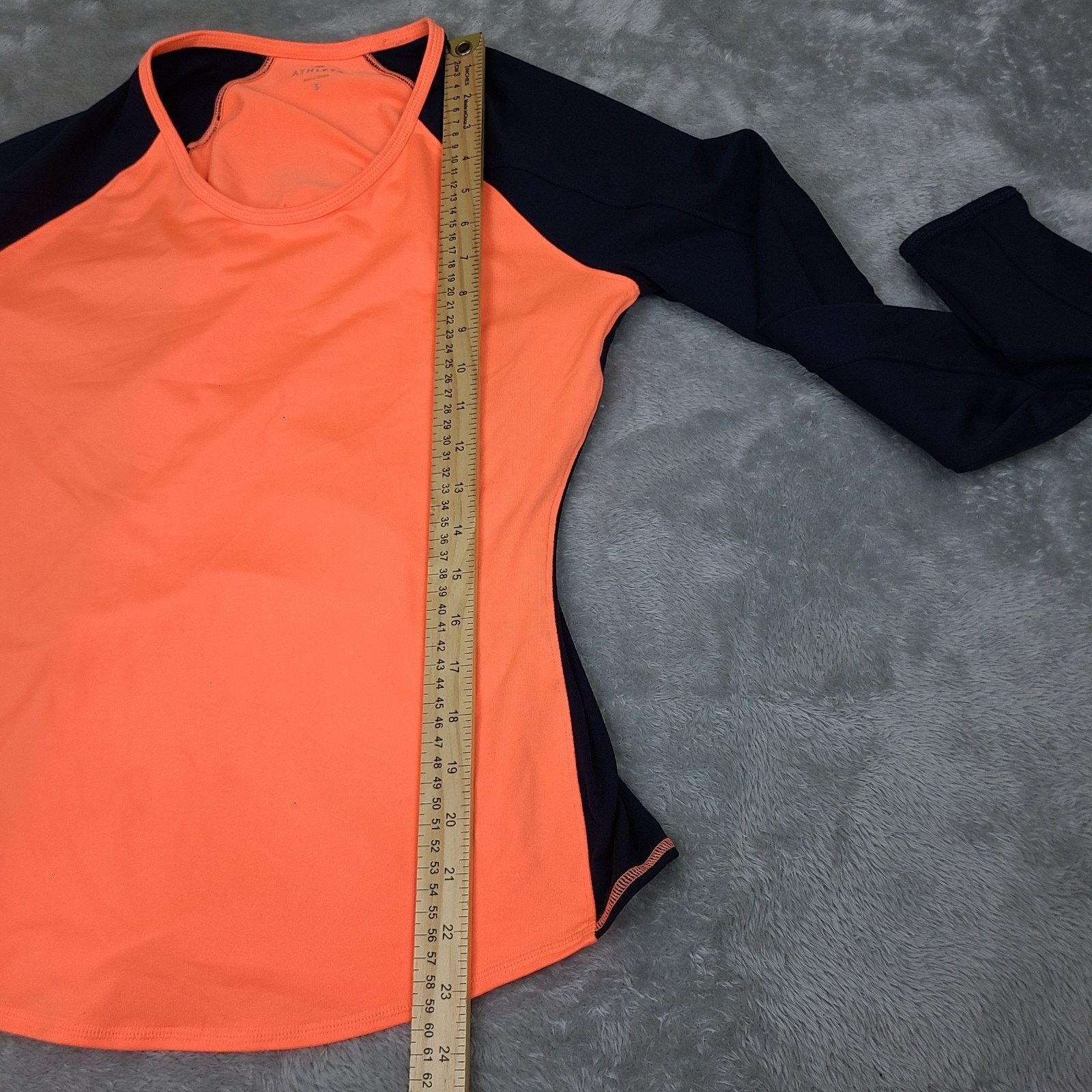 Athleta Athleta Running Wild Mix Crew, Cosmic Orange , Size Small Size S / US 4 / IT 40 - 5 Thumbnail