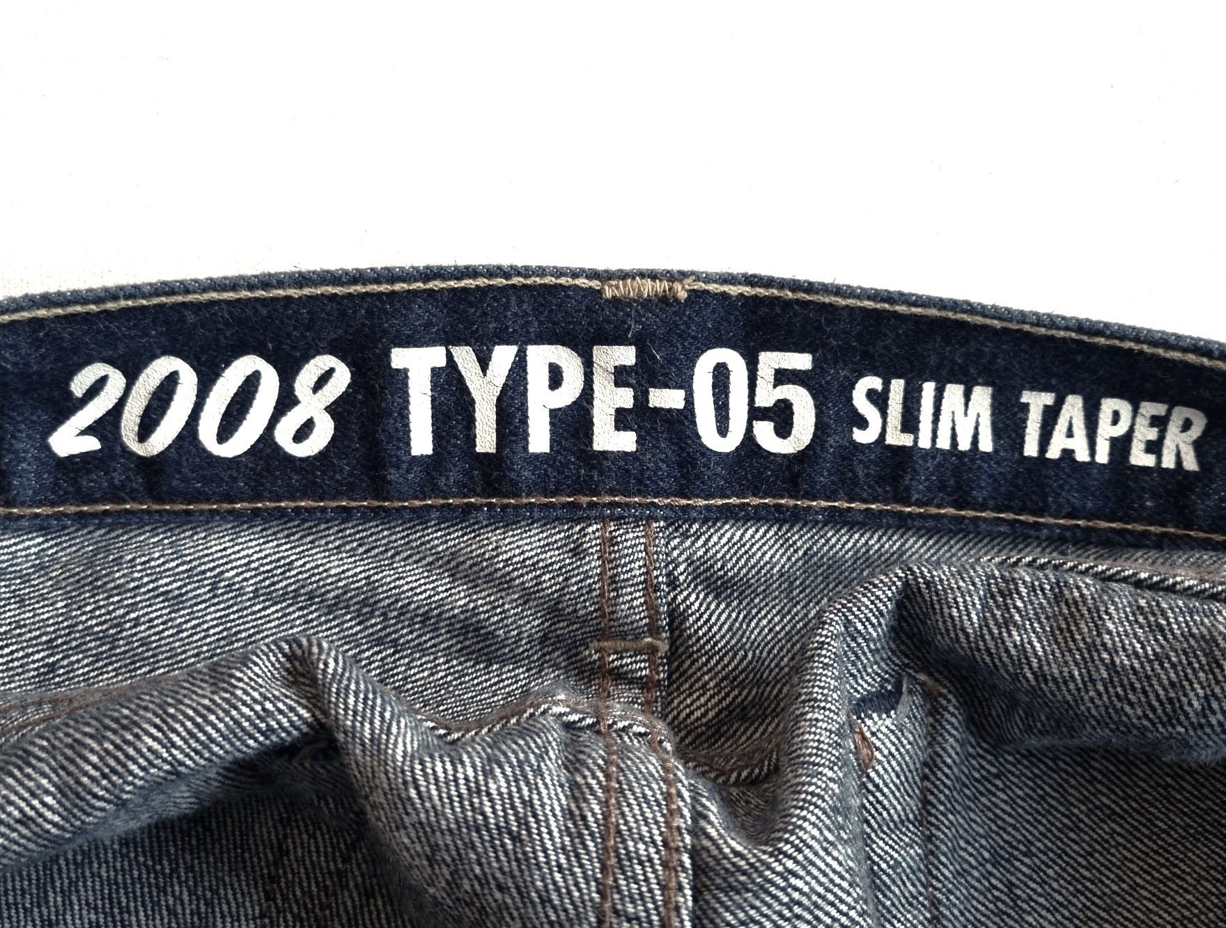 Bape A Bathing Ape 2008 Type-05 Selvedge Denim Jeans Size US 36 / EU 52 - 16 Thumbnail