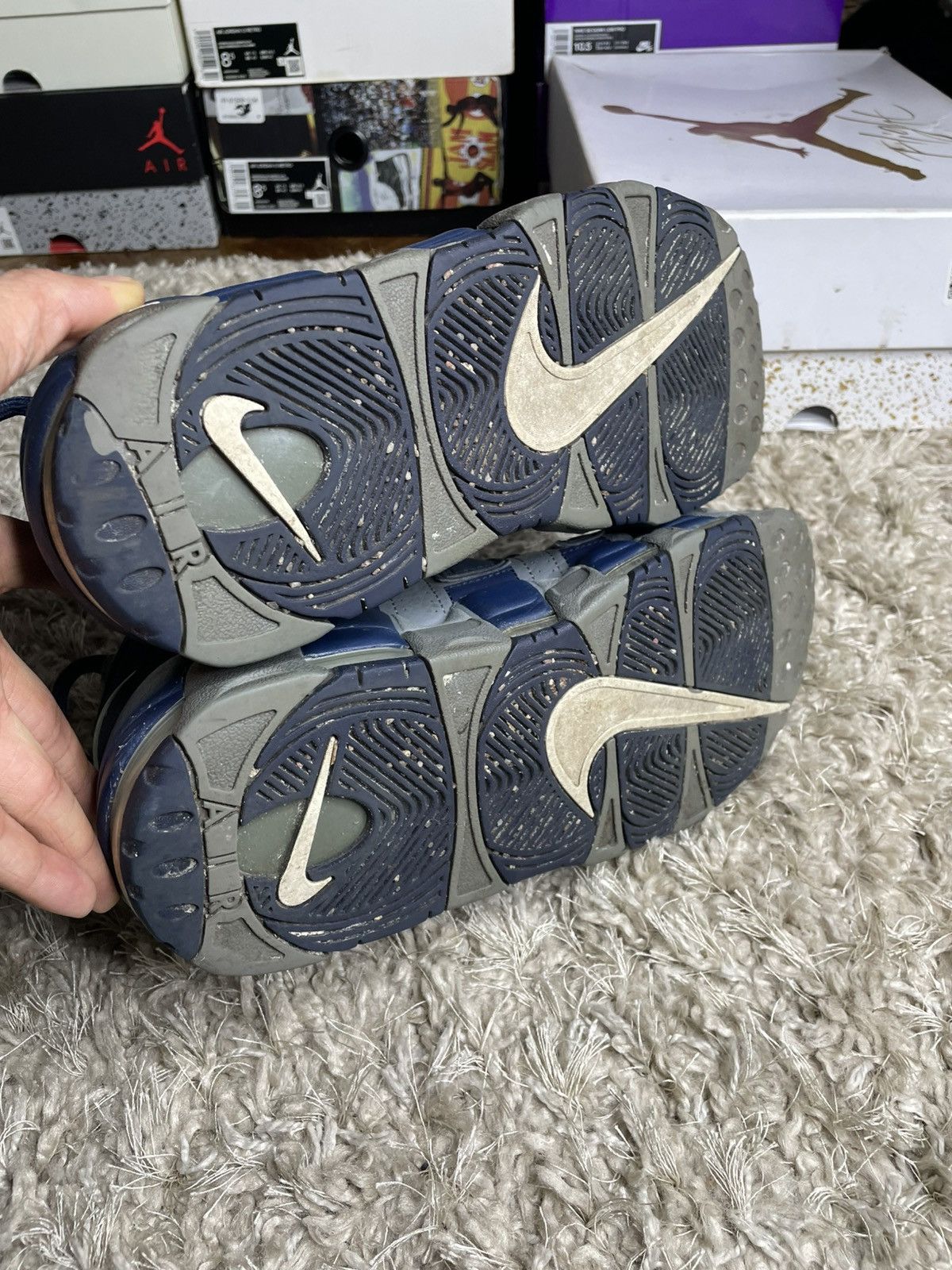 Nike Nike Air More Uptempo Georgetown Size US 11 / EU 44 - 9 Thumbnail