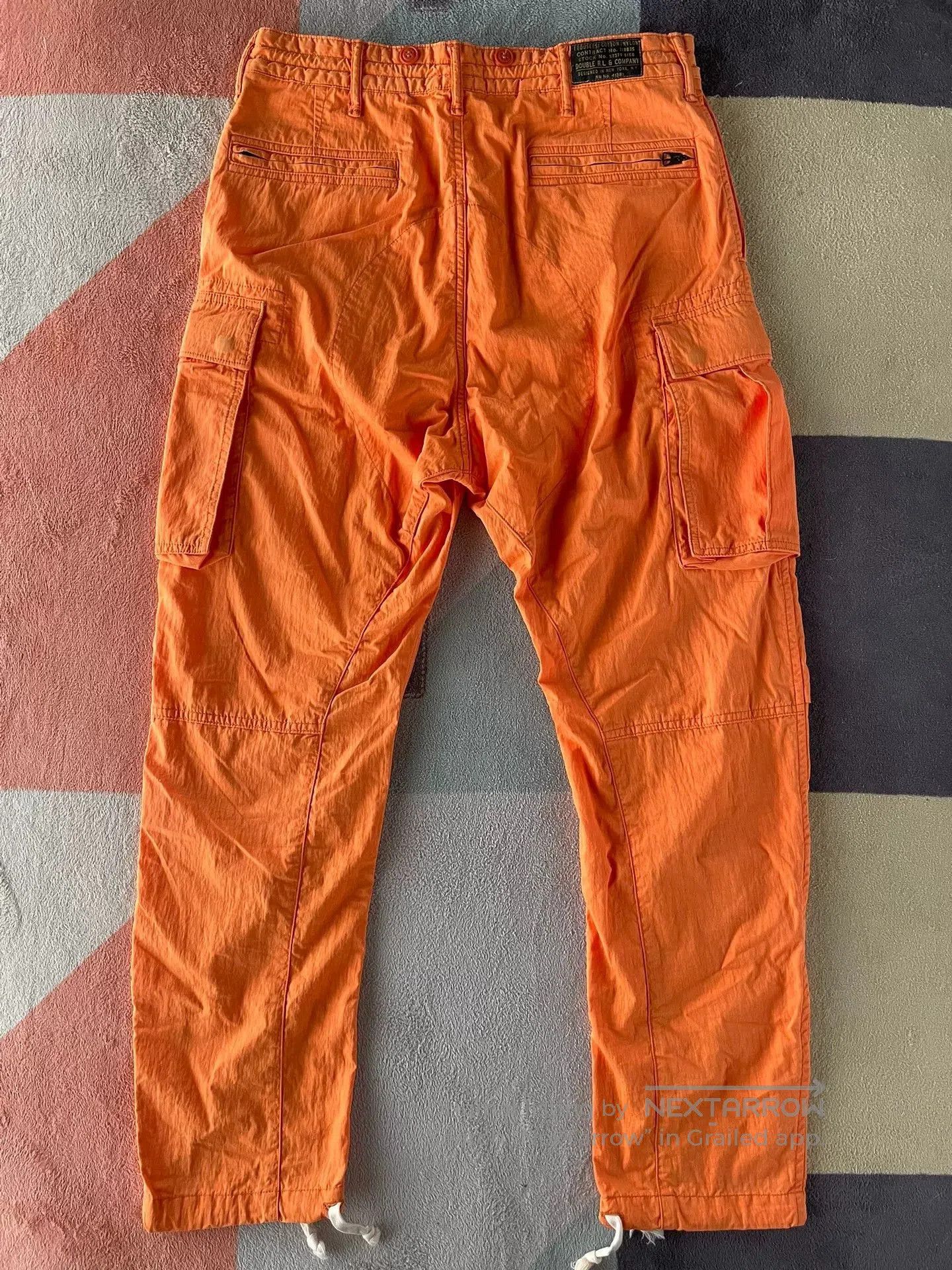 RRL Ralph Lauren RRL Double RL Orange Cargo Pants. Size US 30 / EU 46 - 5 Thumbnail