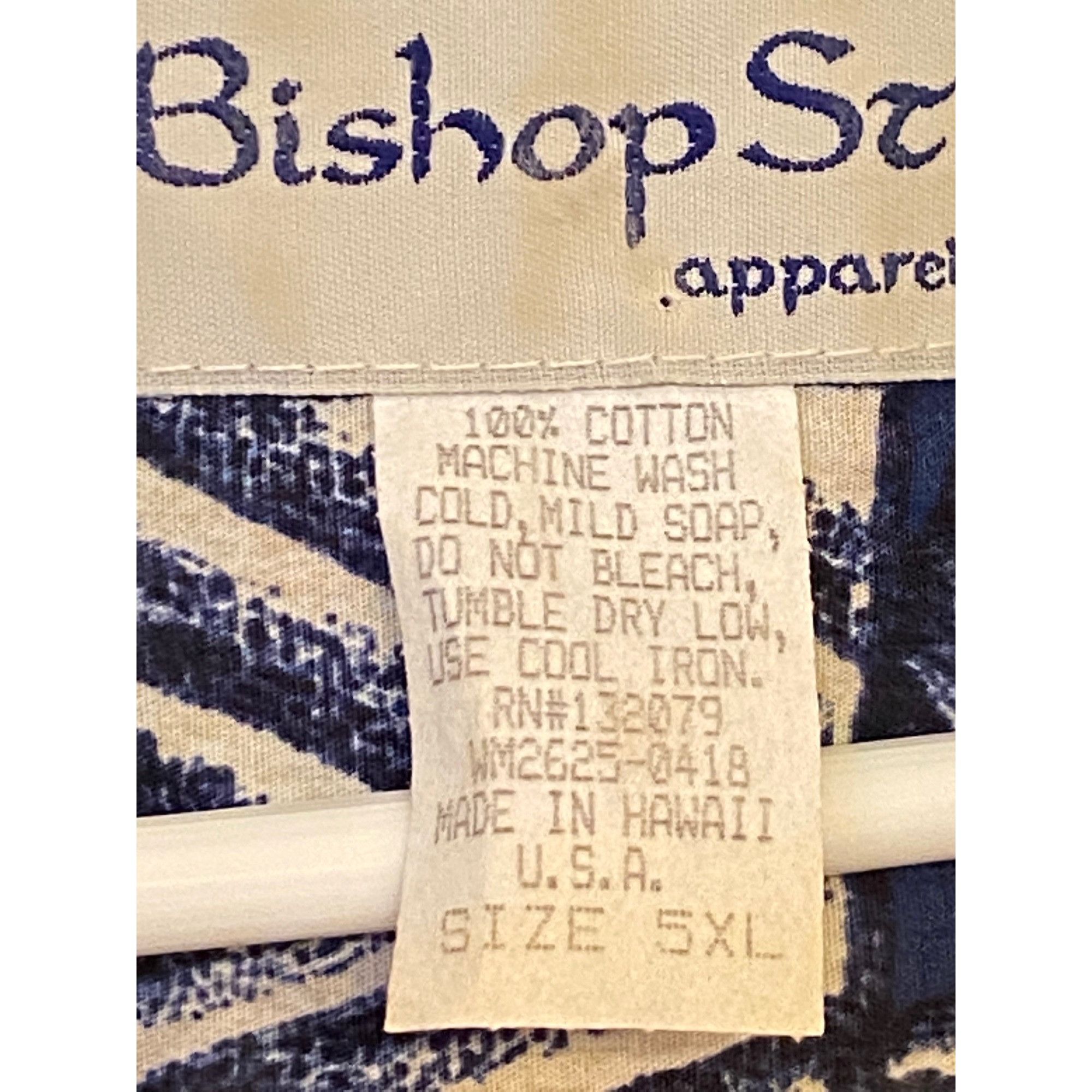 Other Bishop St Hawaiian Camp Tiki Shirt 5xl Size US XXL / EU 58 / 5 - 3 Thumbnail