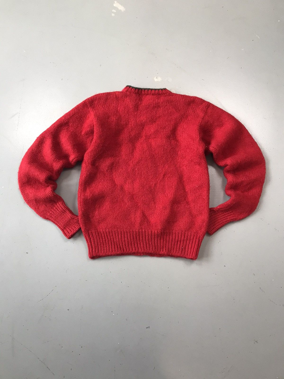 Designer × Polo Ralph Lauren × Vintage Vintage Ralph Lauren polo big P patch knit sweater Size US S / EU 44-46 / 1 - 6 Thumbnail