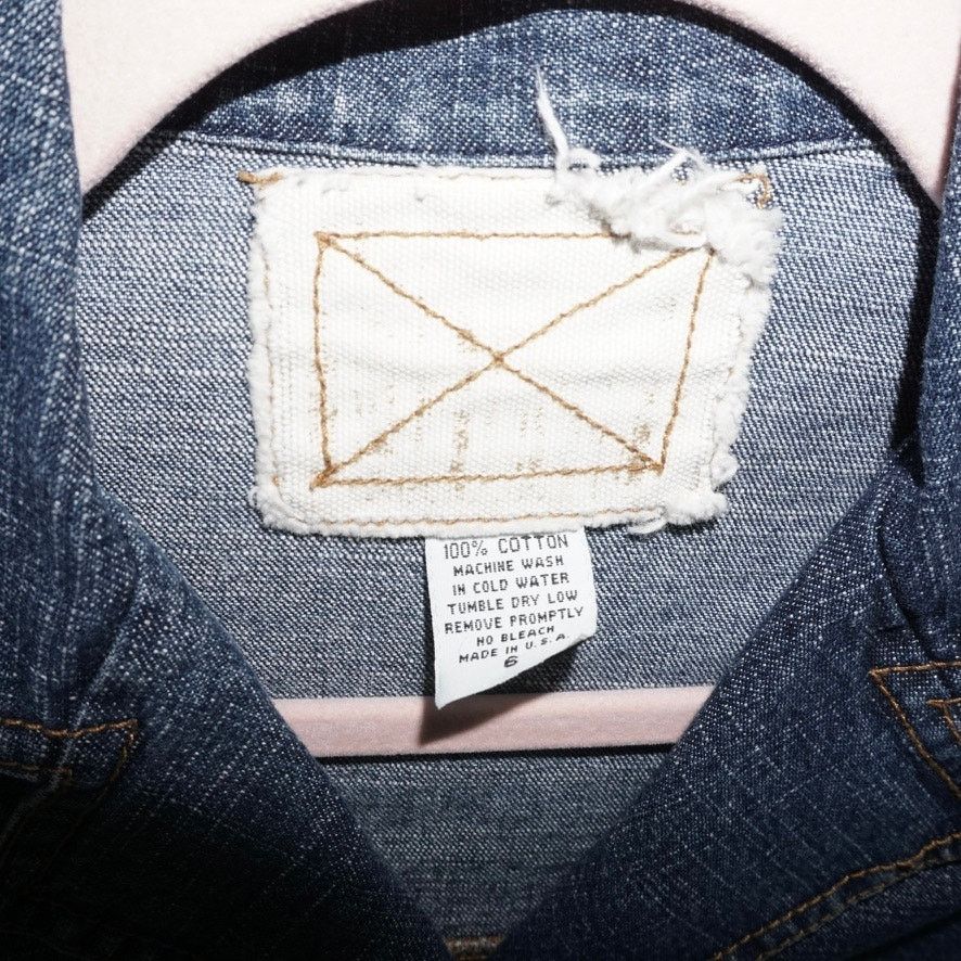 Vintage 6 - Vintage Y2K reworked 2000s ways of desire denim jacket Size M / US 6-8 / IT 42-44 - 2 Thumbnail