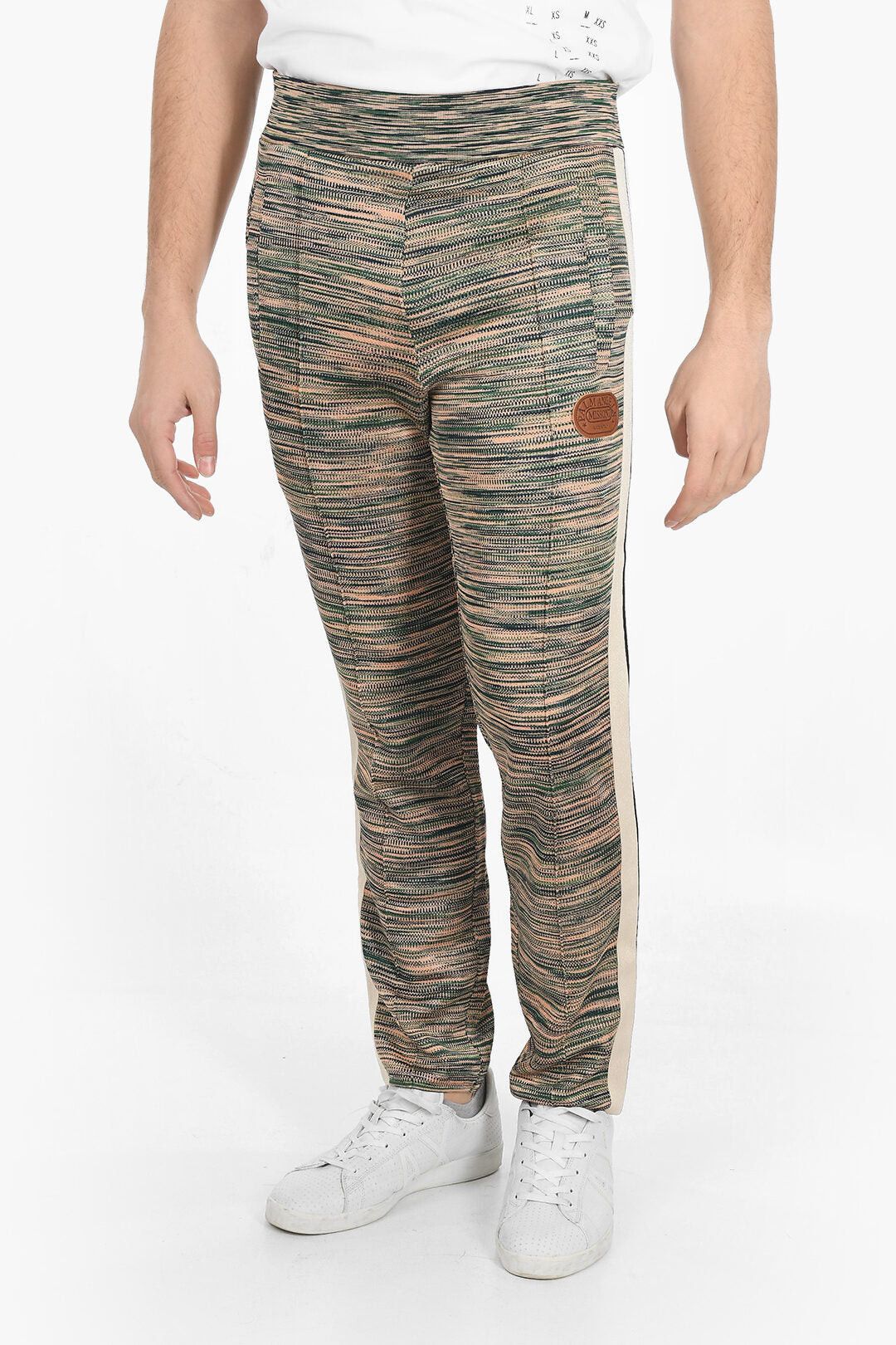 MISSONI Knit Pants with Contrast Bands