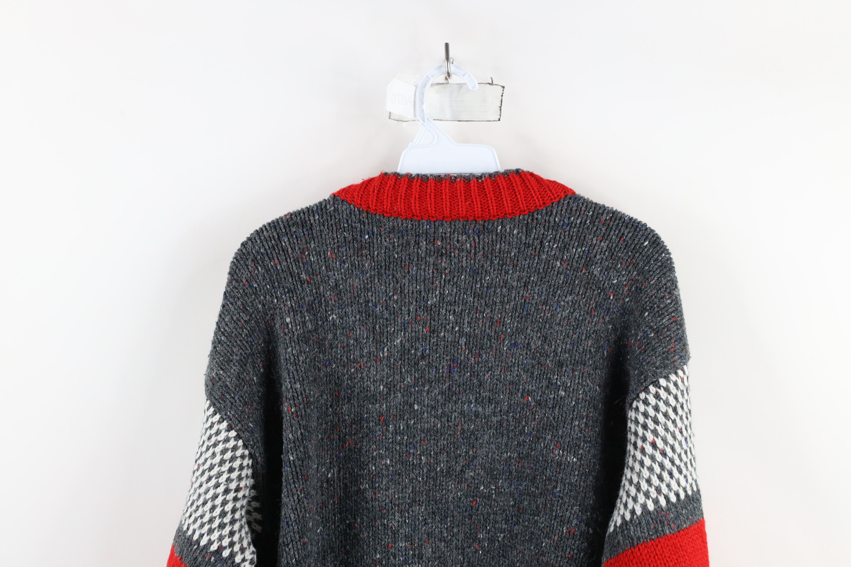 Vintage Vintage 90s Streetwear Rainbow Fleck Southwestern Sweater Size US S / EU 44-46 / 1 - 9 Thumbnail