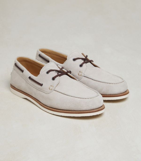 image of Brunello Cucinelli O1W1Db10524 Shoes In White, Men's (Size 12)