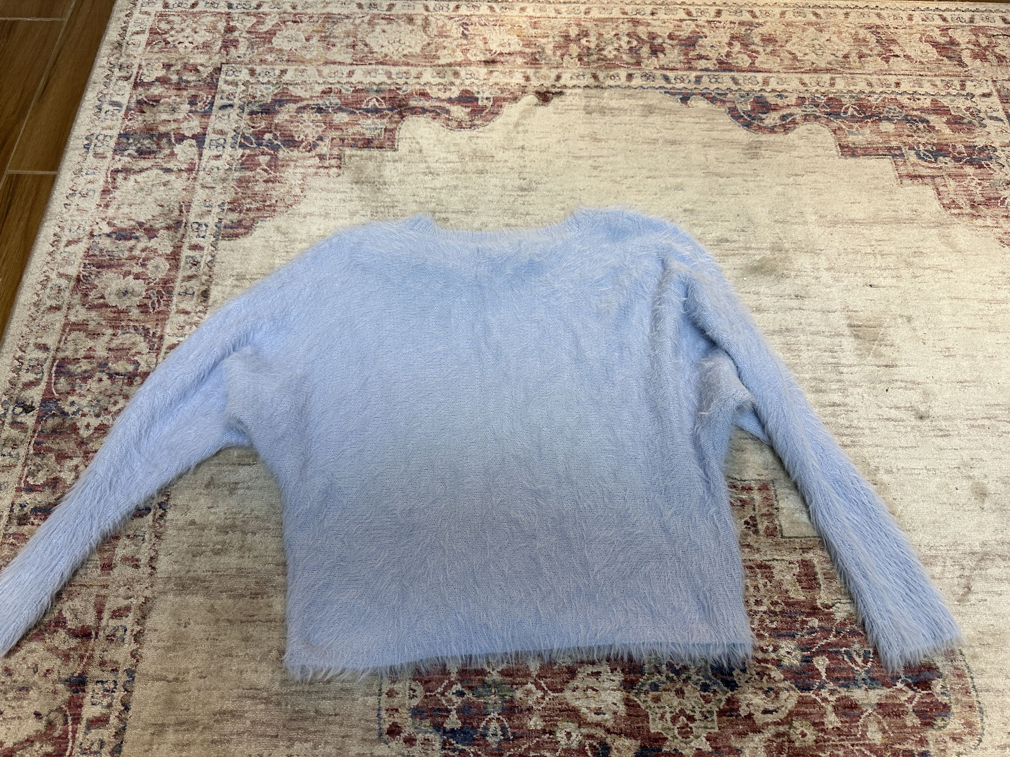 Jessica Simpson Jessica Simpson Women's Light Blue Sweater Size Small Size S / US 4 / IT 40 - 4 Thumbnail