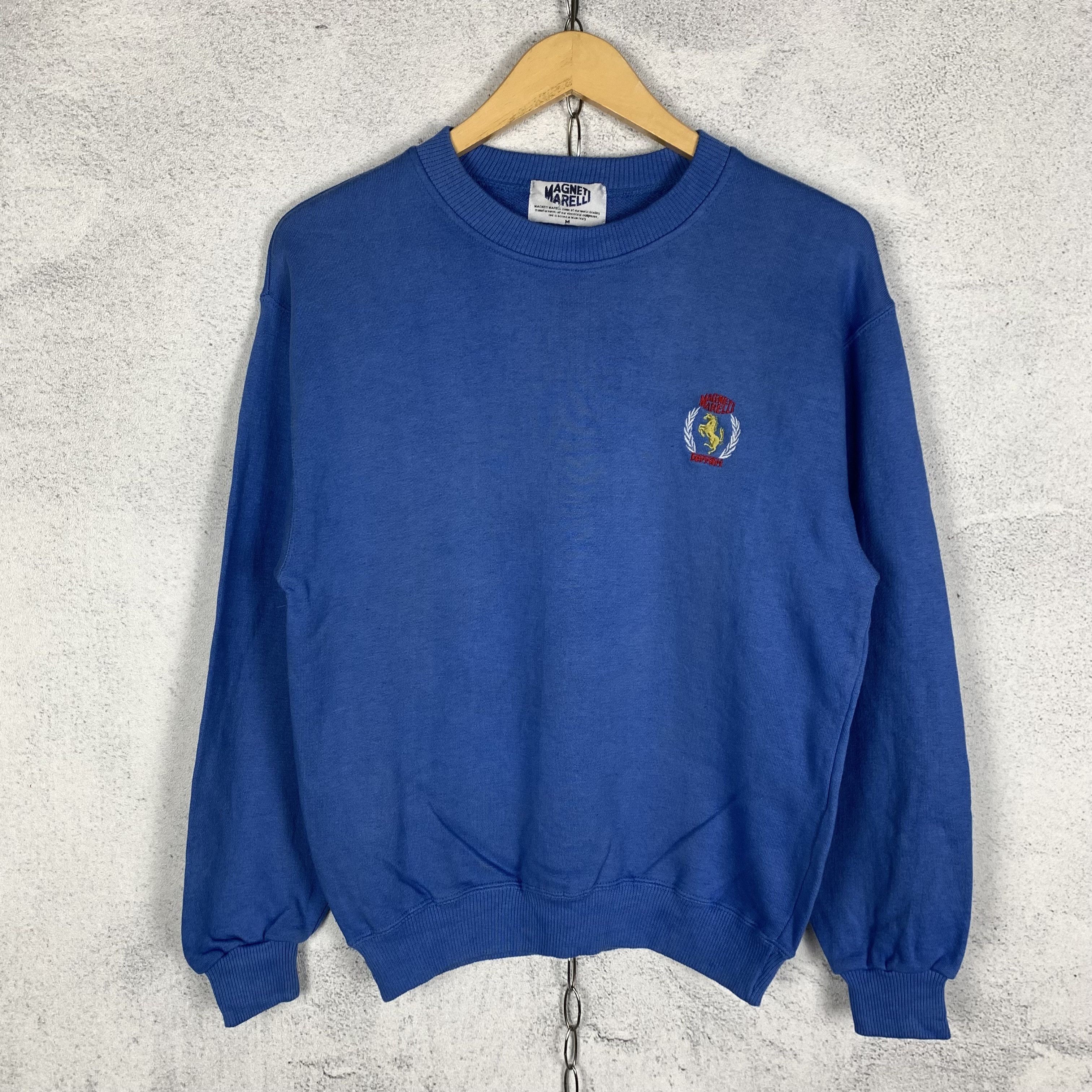 Ferrari Vintage Ferrari Magneti Marelli Sweatshirt Crewneck Size US S / EU 44-46 / 1 - 1 Thumbnail