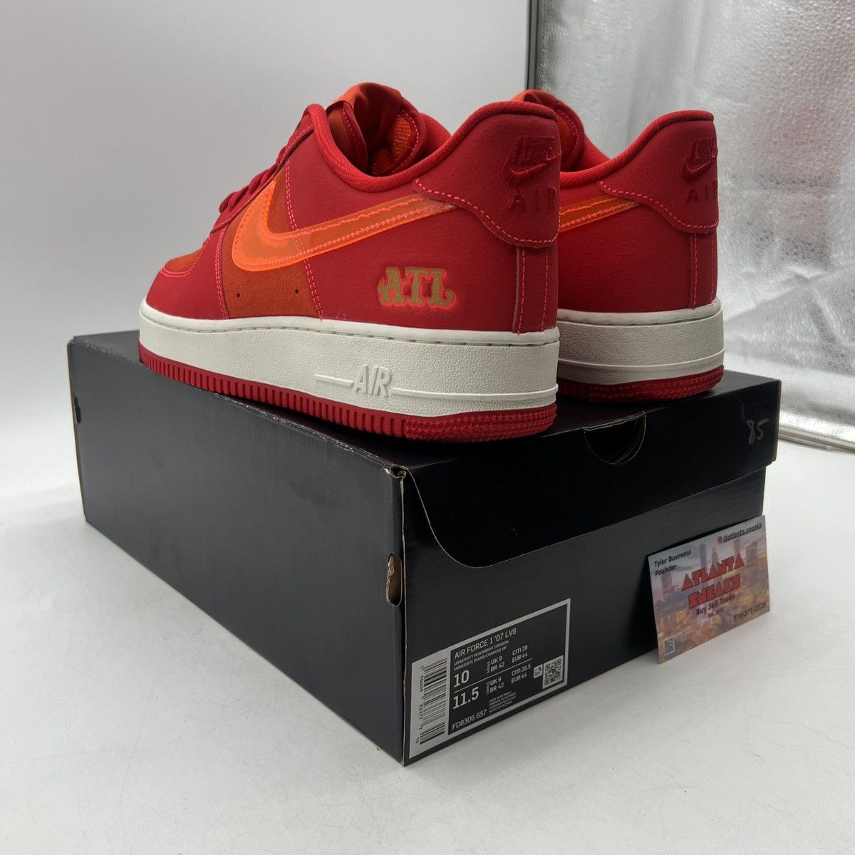 Nike Air Force 1 atl Size US 10 / EU 43 - 4 Thumbnail