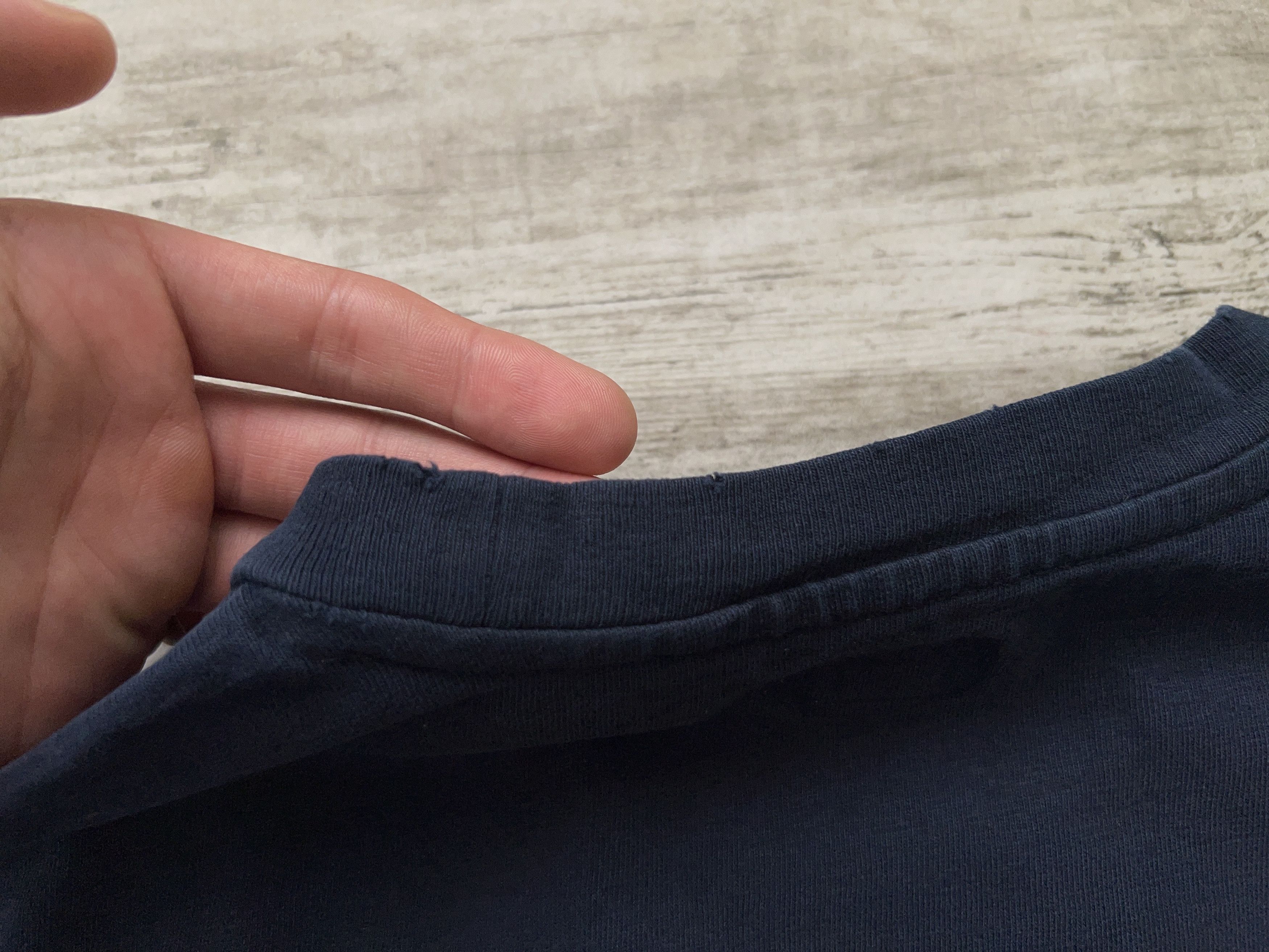 Supreme Supreme Pocket Long Sleeve Shirt Pullover Navy Blue Cotton L Size US M / EU 48-50 / 2 - 12 Thumbnail