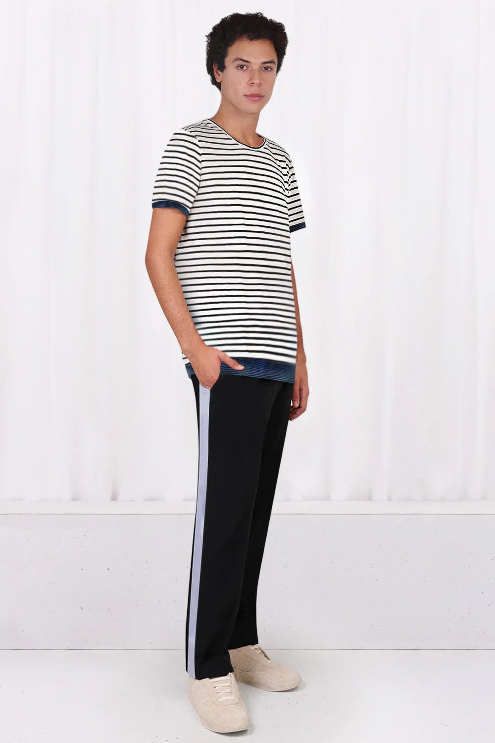 Dries Van Noten DRIES VAN NOTEN PARKINO TAPERED PANT Size US 34 / EU 50 - 1 Thumbnail