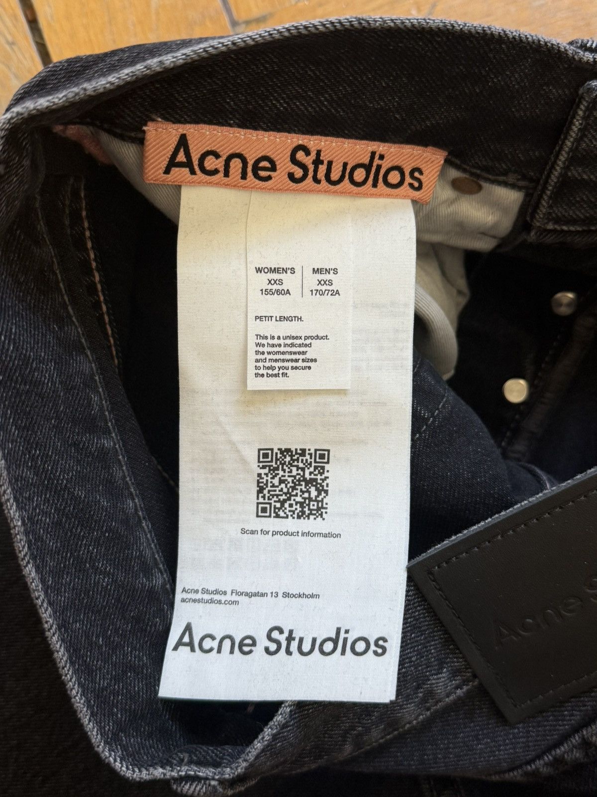Acne Studios NWT - 1981U Vintage Black Size US 27 - 6 Thumbnail