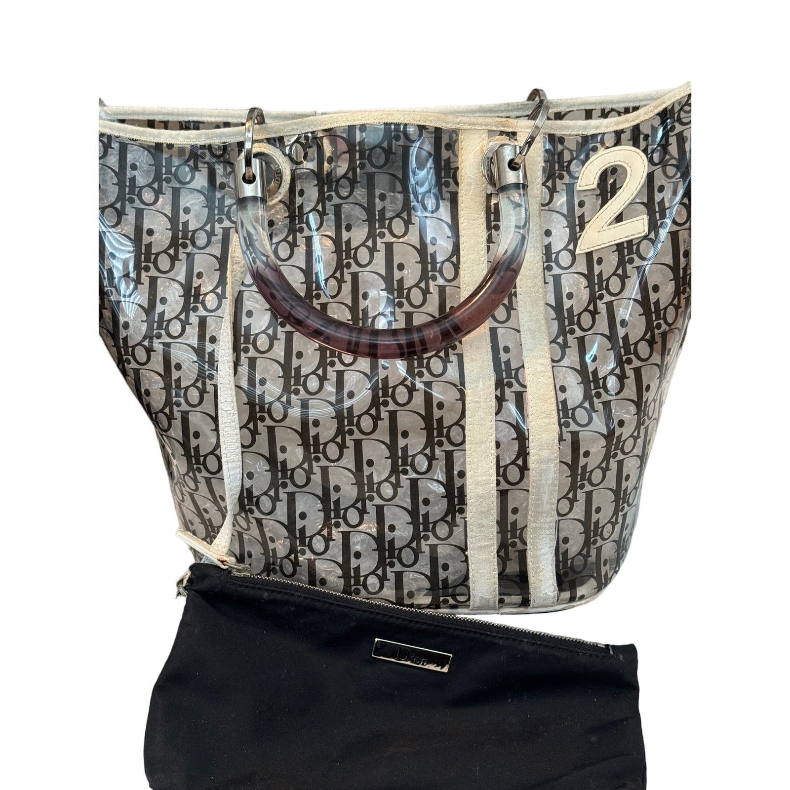 image of Dior Trotter Tote Bag in Black, Men's