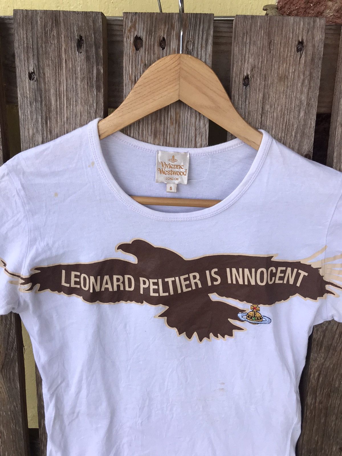 Vivienne Westwood Vivienne Westwood Leonard Peltier Is Innocent Tee Size M / US 6-8 / IT 42-44 - 3 Thumbnail