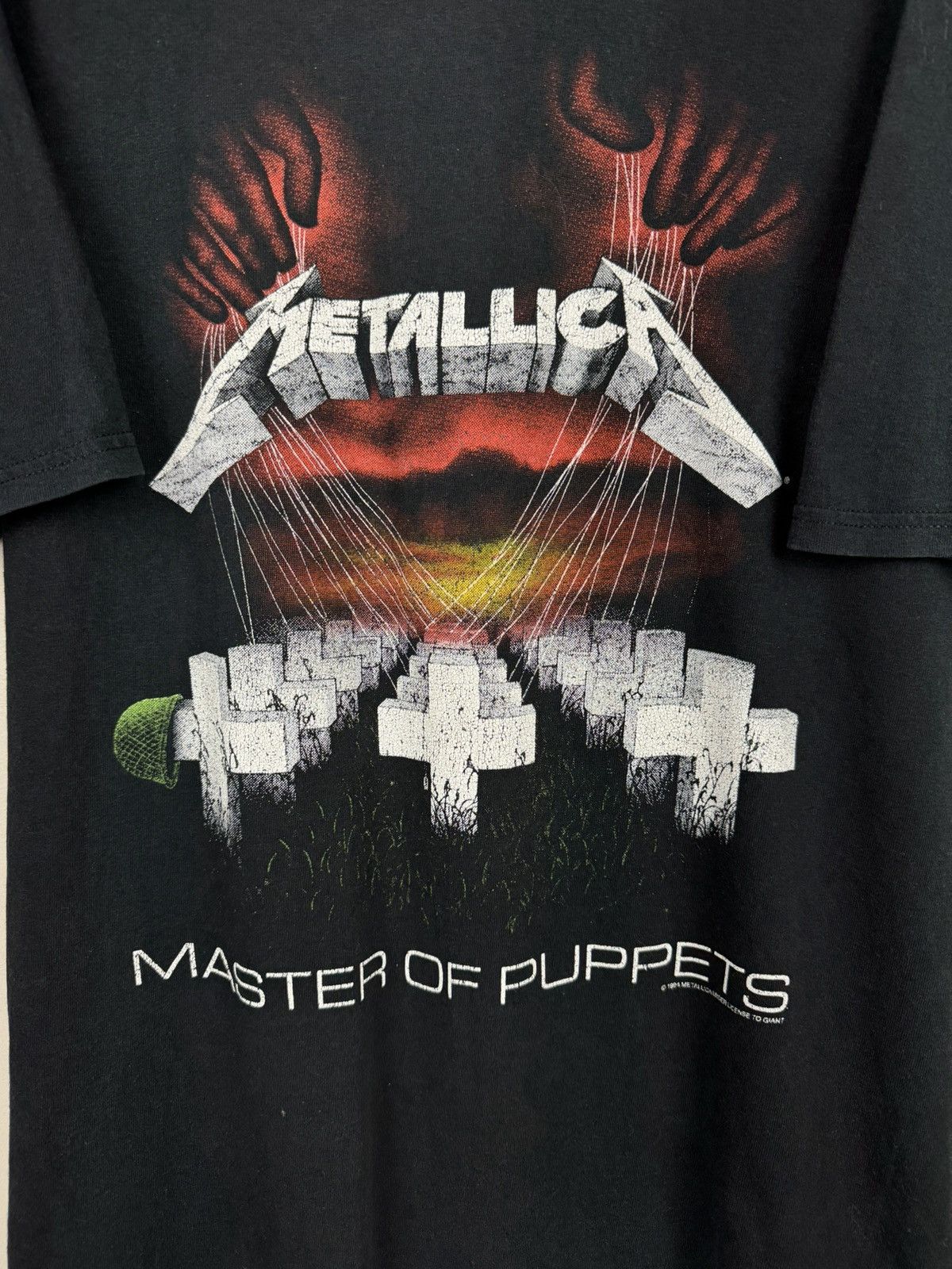 Band Tees Vintage rock t shirt Metallica 1994 original music rare item Size US XL / EU 56 / 4 - 2 Thumbnail