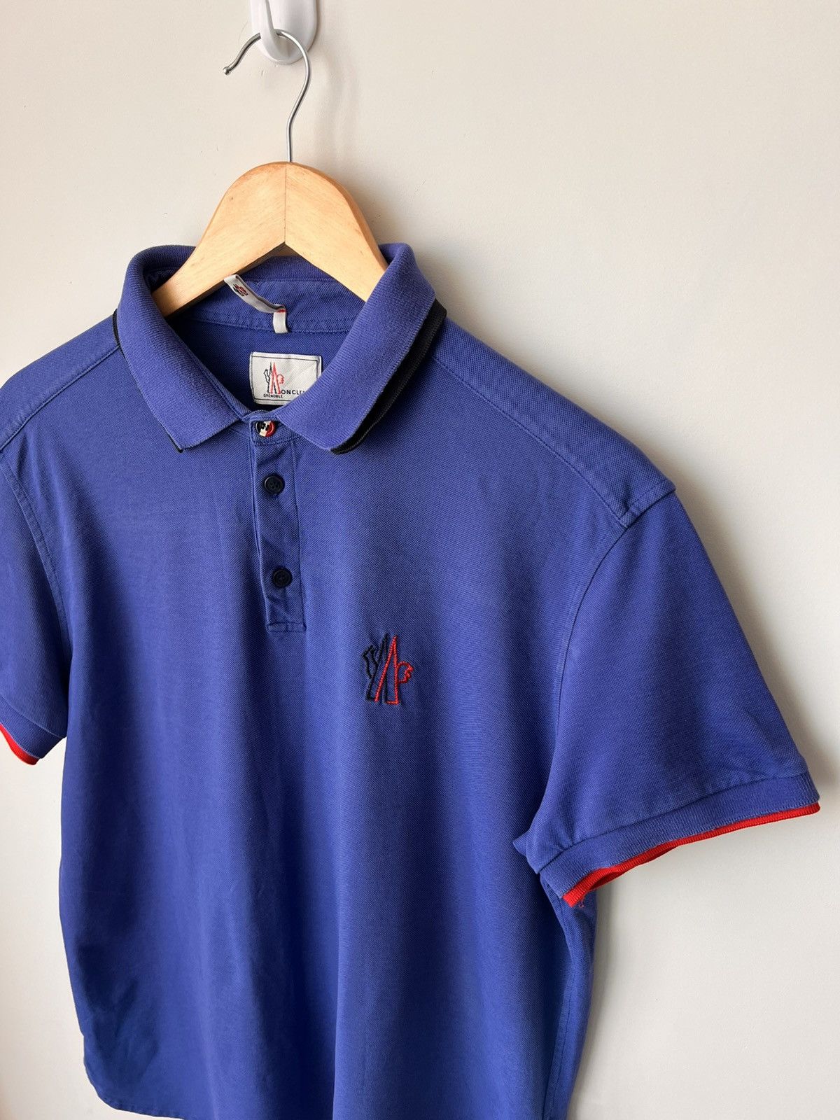 Moncler Grenoble Moncler Grenoble Polo Shirt Size US XL / EU 56 / 4 - 2 Thumbnail