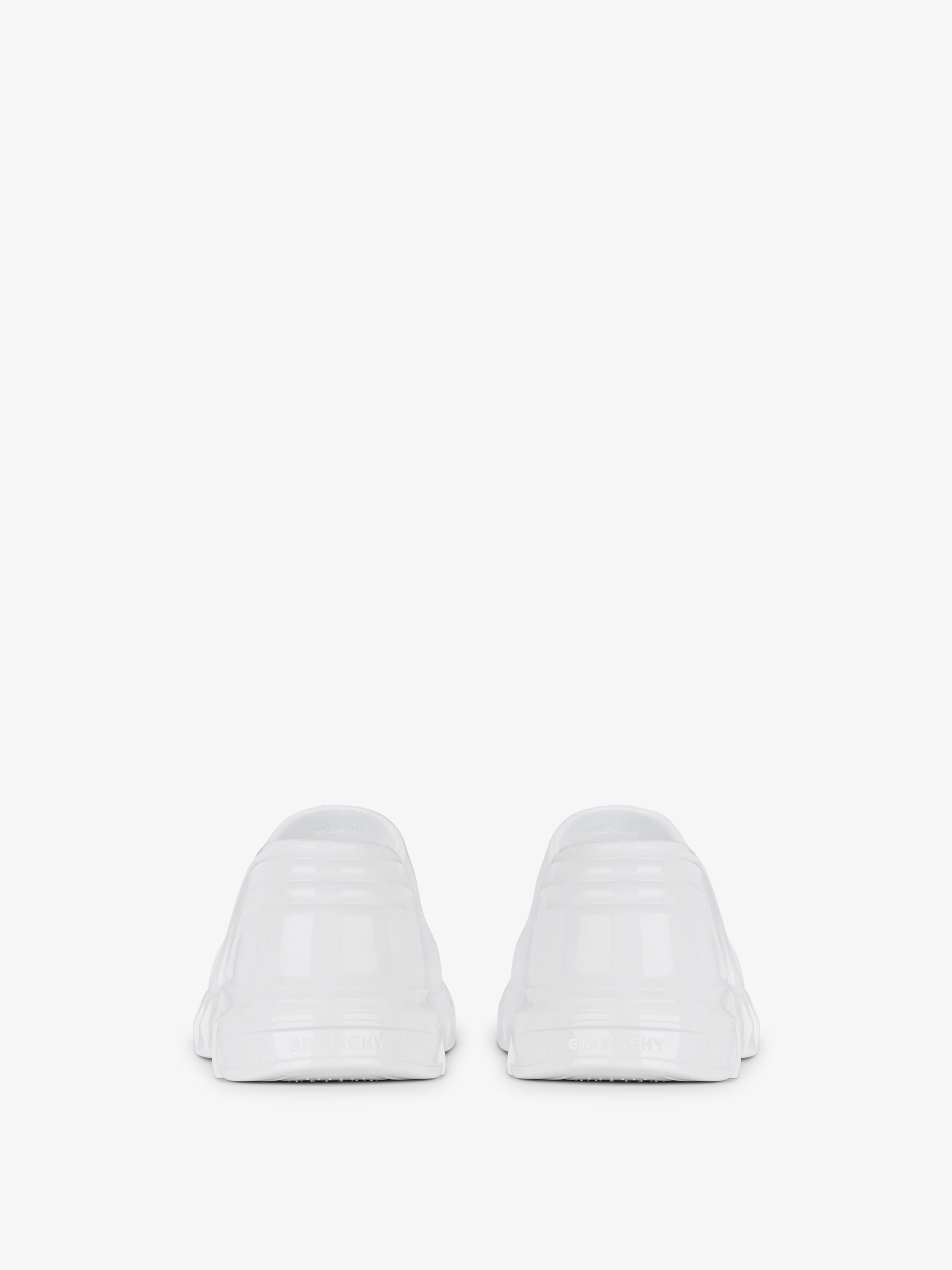 Givenchy oc11z0825 Marshmallow Wedge Sandals In Rubber in White Size US 11 / IT 41 - 8 Thumbnail