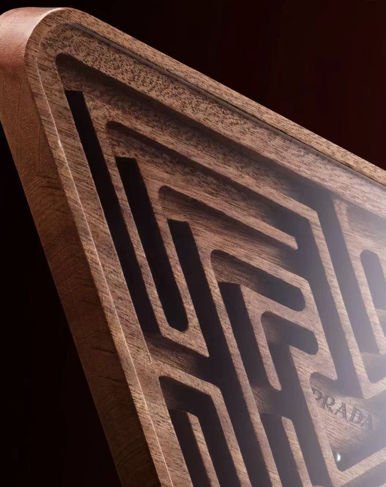 Prada 🔺Prada wooden maze game home decor with dragon red packets Size ONE SIZE - 2 Thumbnail