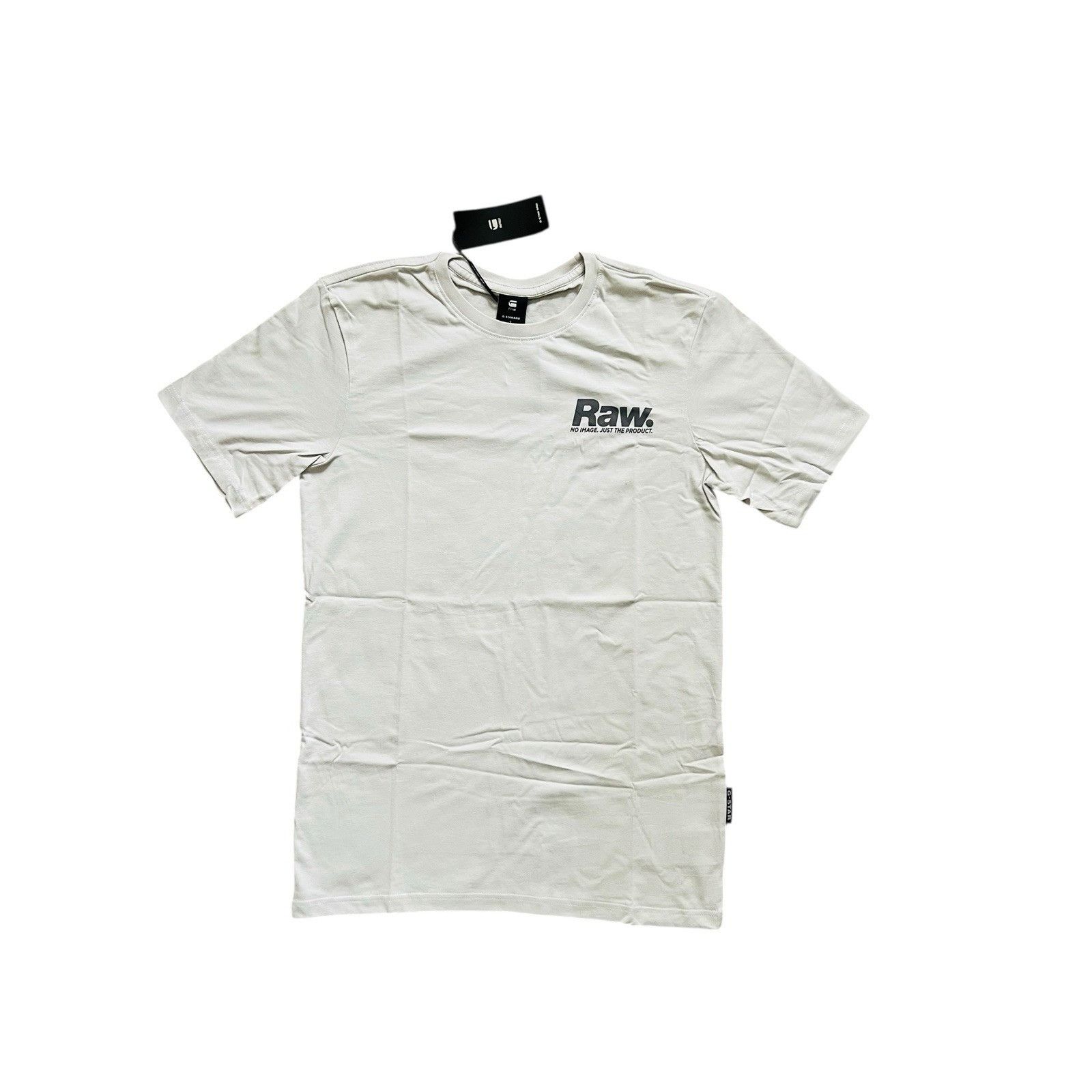 G-Star G-Star Raw Mens Compact Jersey T-Shirt $55 Oyster Size S Size US S / EU 44-46 / 1 - 1 Thumbnail