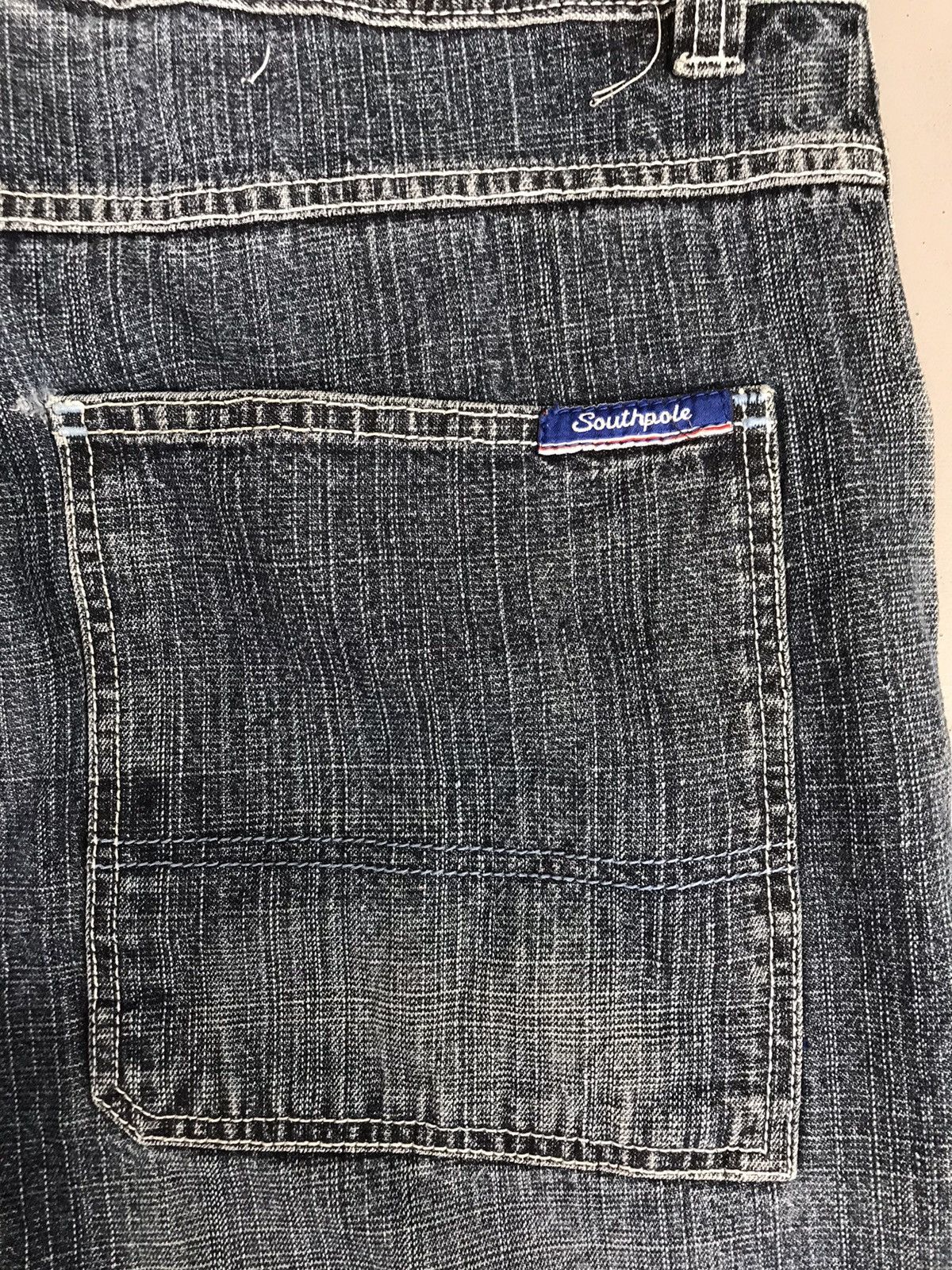 Southpole × Vintage Southpole Patch Work Denim Jorts Size US 36 / EU 52 - 10 Thumbnail