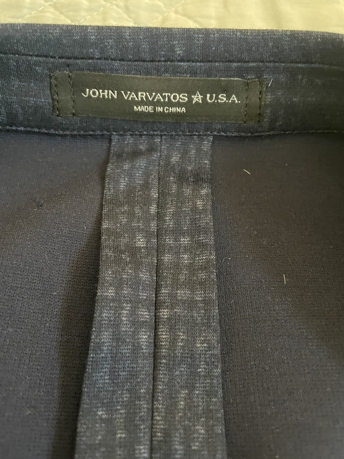 John Varvatos Shadow Glen Check Varick Jacket Size 40R - 4 Thumbnail