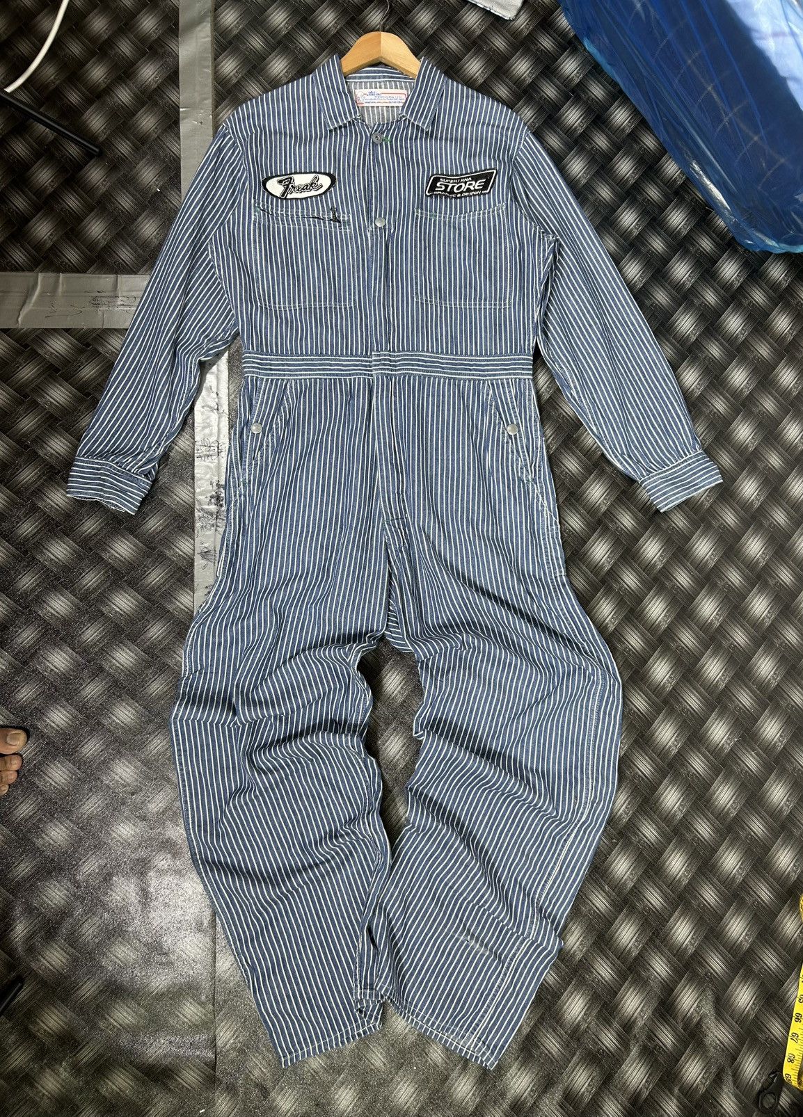 Japanese Brand ⚡️Vintage RNA inc Japan Hikori Workers Clothing Coverall Size US 34 / EU 50 - 1 Thumbnail