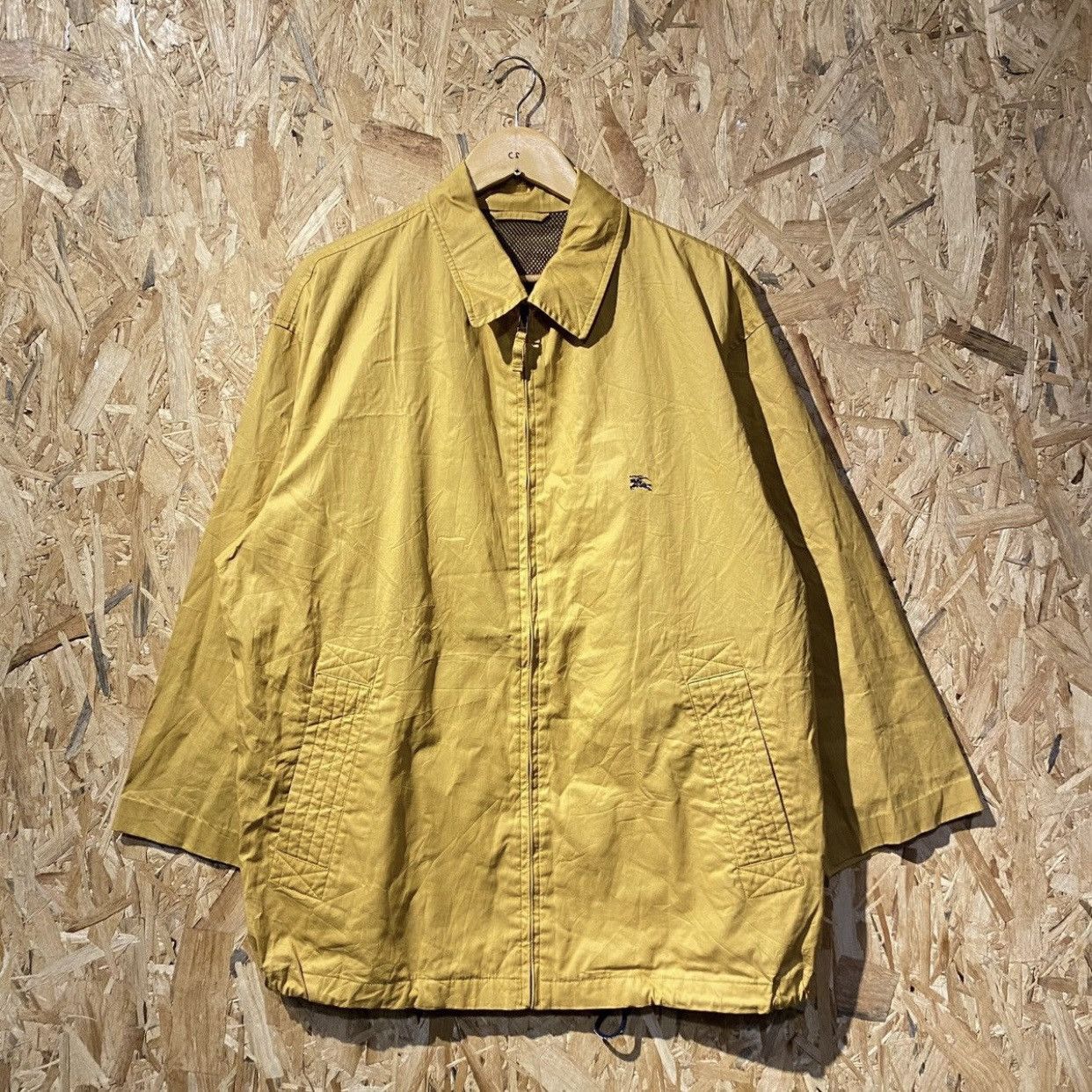 Burberry × Vintage 90s Burberrys’ Prorsum Gold Inside Spell Light Jackets Size US XL / EU 56 / 4 - 2 Thumbnail