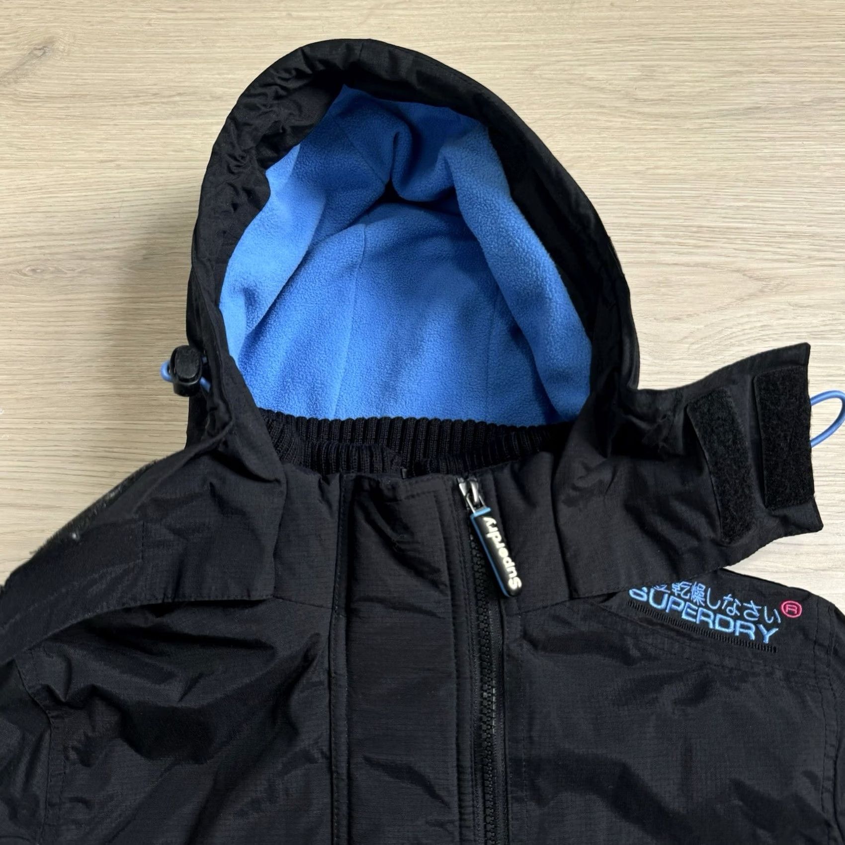 Superdry Superdry Japan Professional The Windcheater Jacket Women's XL Black Full Zip Size XL / US 12-14 / IT 48-50 - 4 Thumbnail