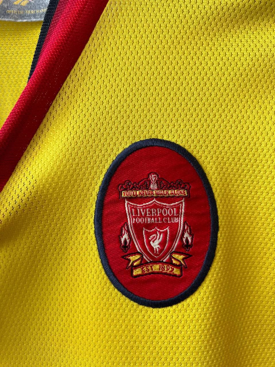 Reebok 1997/99 LIVERPOOL FC AWAY SOCCER JERSEY FOOTBALL SHIRT 30/32 Size US XS / EU 42 / 0 - 5 Thumbnail