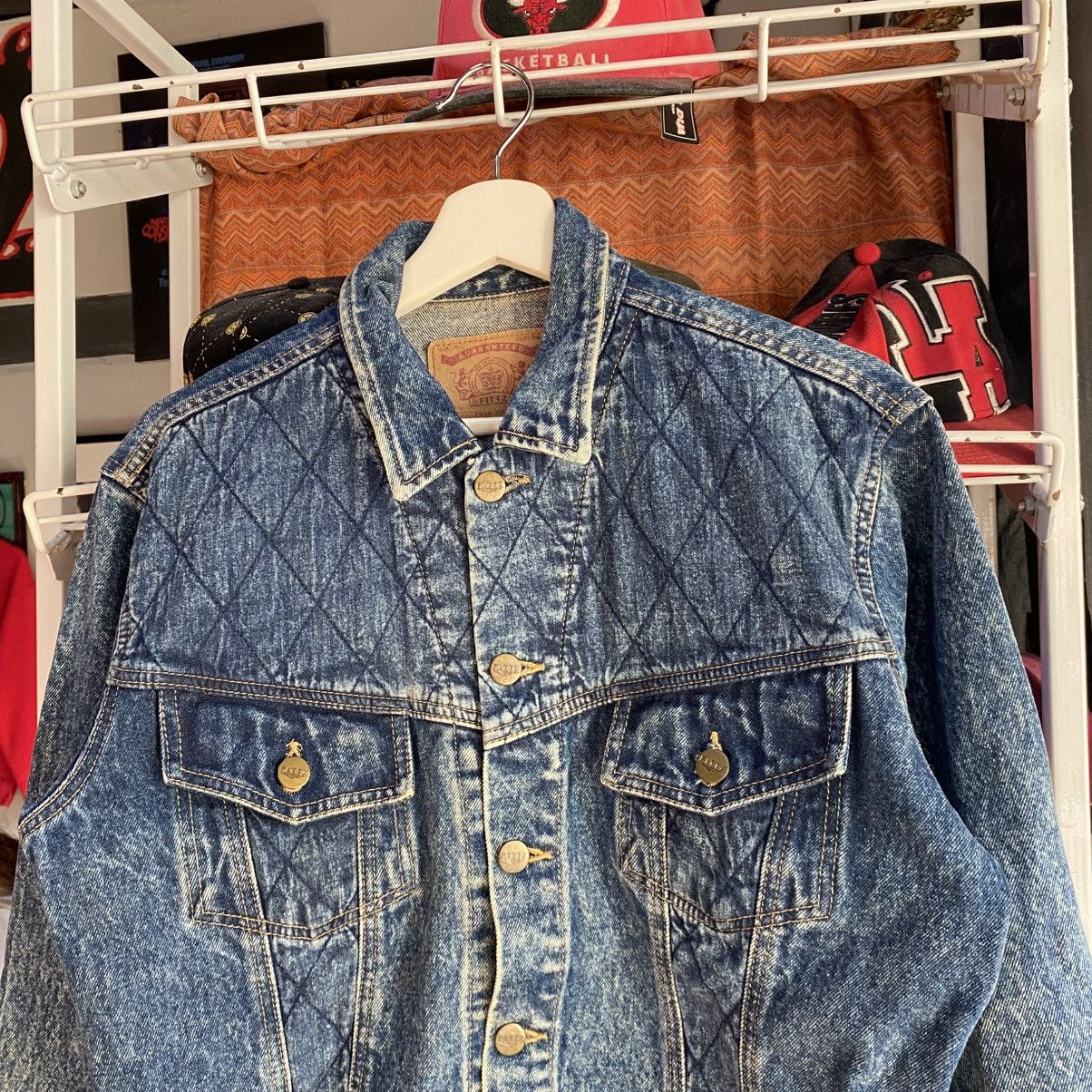 Japanese Brand Vintage Fittz International Denim Jacket Size US S / EU 44-46 / 1 - 3 Thumbnail