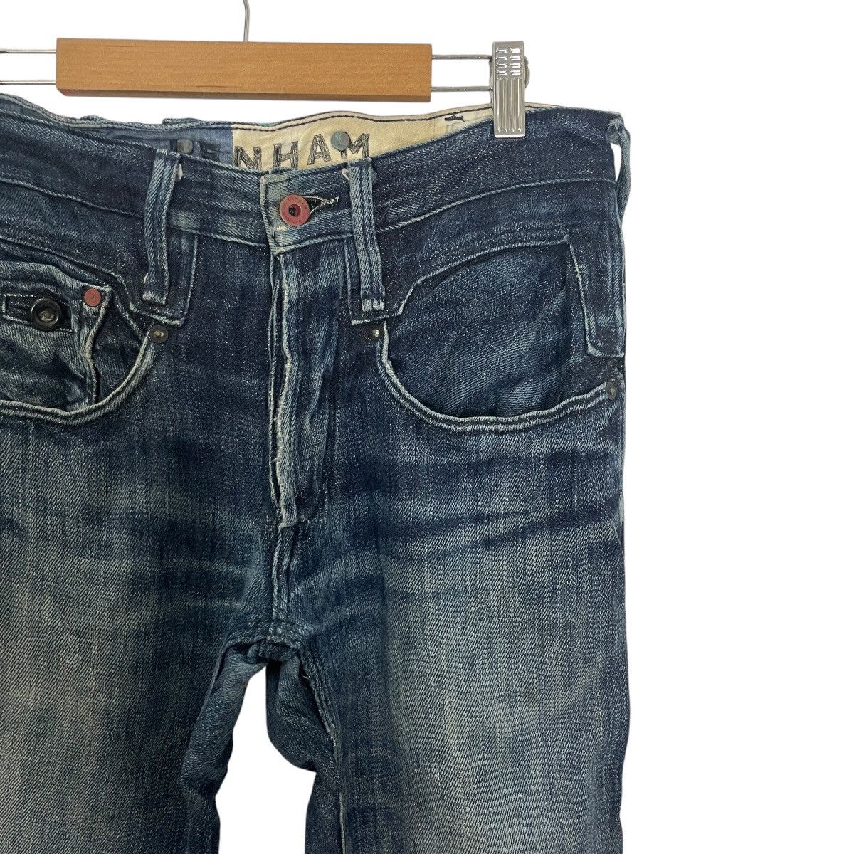DENHAM Vintage Denham Japan Artisan Rare Buckle Denim Size US 30 / EU 46 - 2 Thumbnail