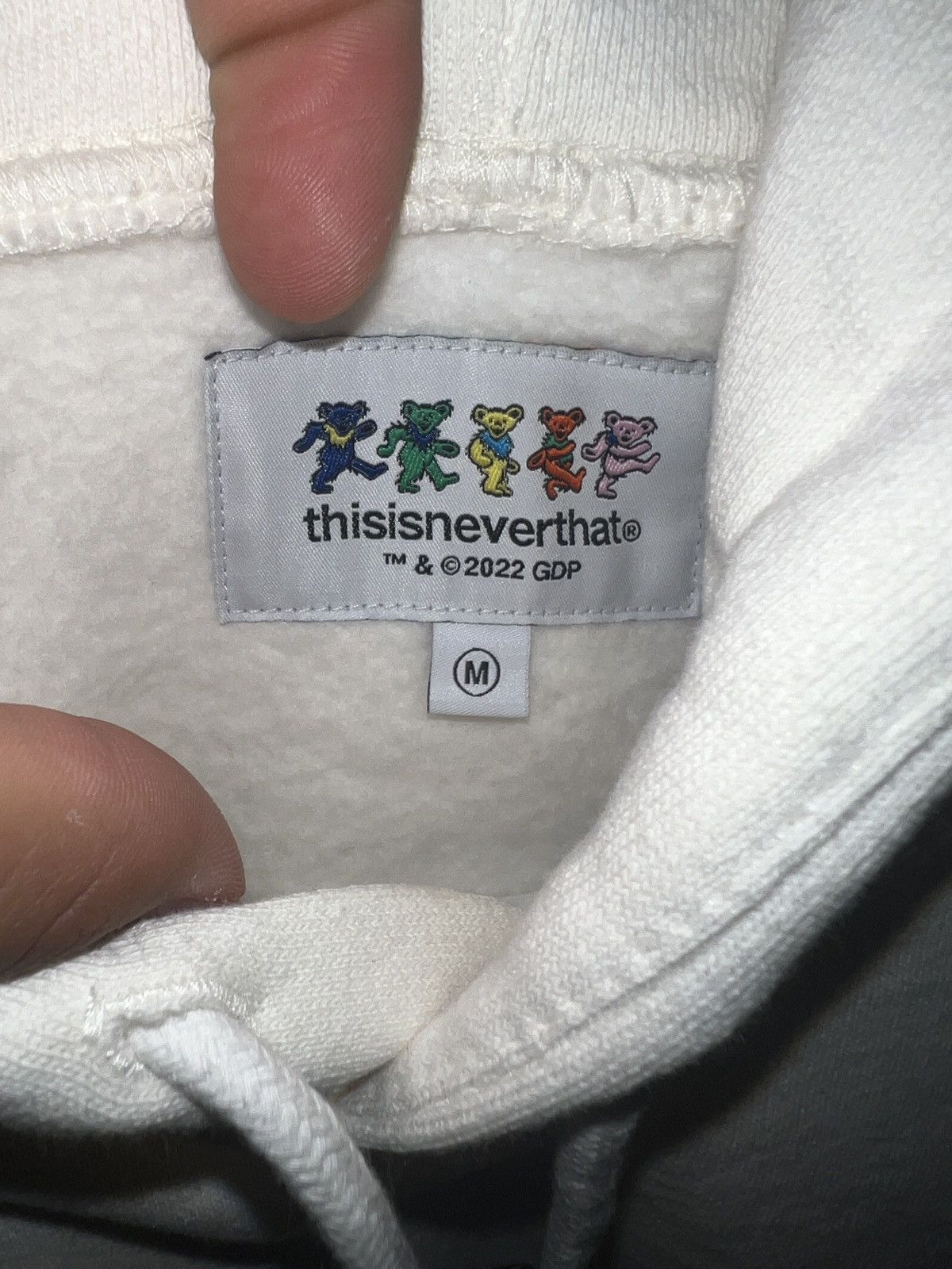 Grateful Dead × Vintage × thisisneverthat Thisisneverthat x GD Hoodie | Medium Size US M / EU 48-50 / 2 - 5 Thumbnail