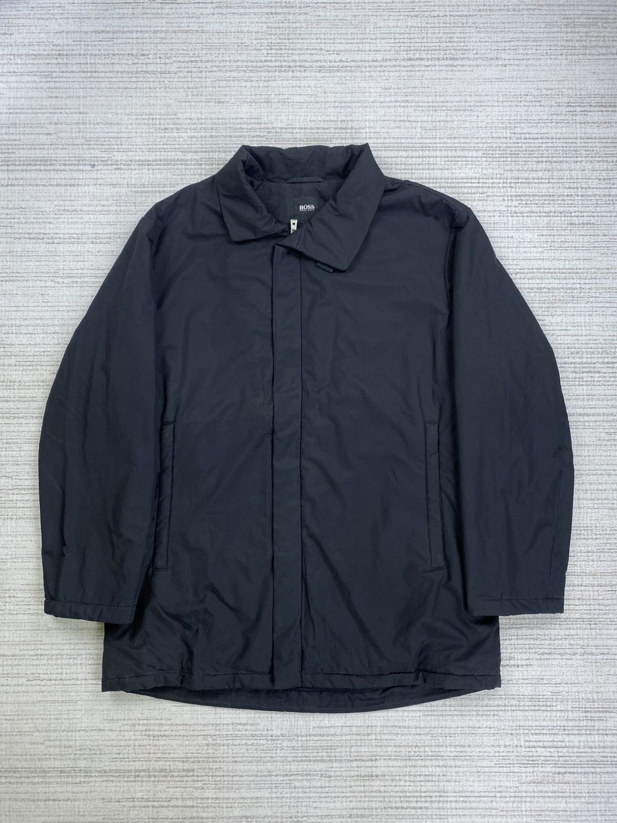 Hugo Boss × Vintage Vintage HUGO BOSS Trench Coat Jacket Size US L / EU 52-54 / 3 - 1 Thumbnail