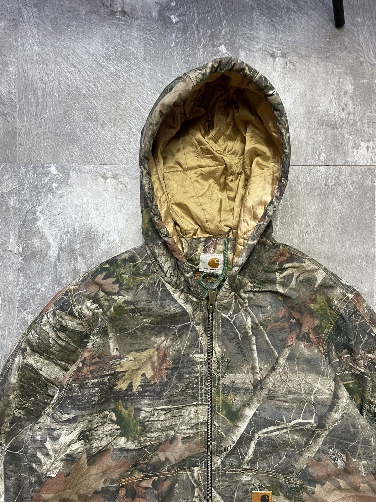 Carhartt 🚨Vintage Carhartt Realtree Camo Active Jacket Detroit Work Size US M / EU 48-50 / 2 - 3 Thumbnail