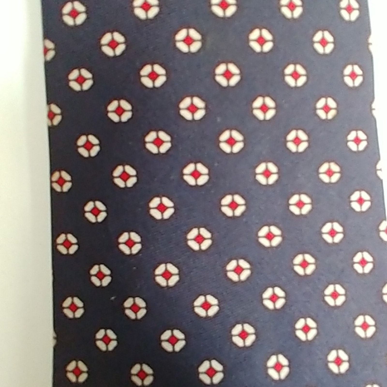 Brooks Brothers Mens Necktie Brooks Brothers Silk Red/White/Blue Size ONE SIZE - 3 Thumbnail