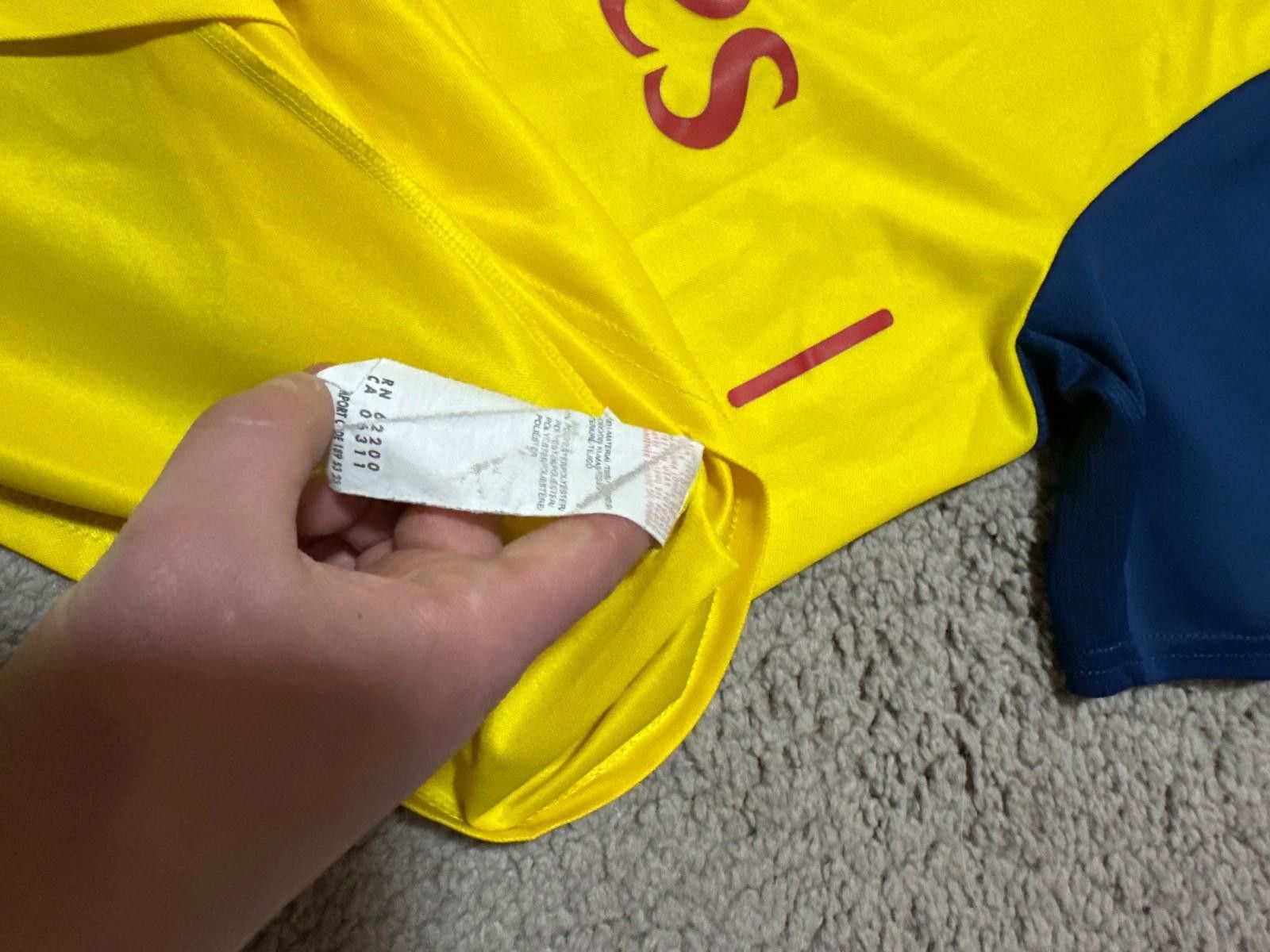 Puma Arsenal 2014/2015 Puma Away Football Shirt Soccer Jersey Size US L / EU 52-54 / 3 - 5 Thumbnail