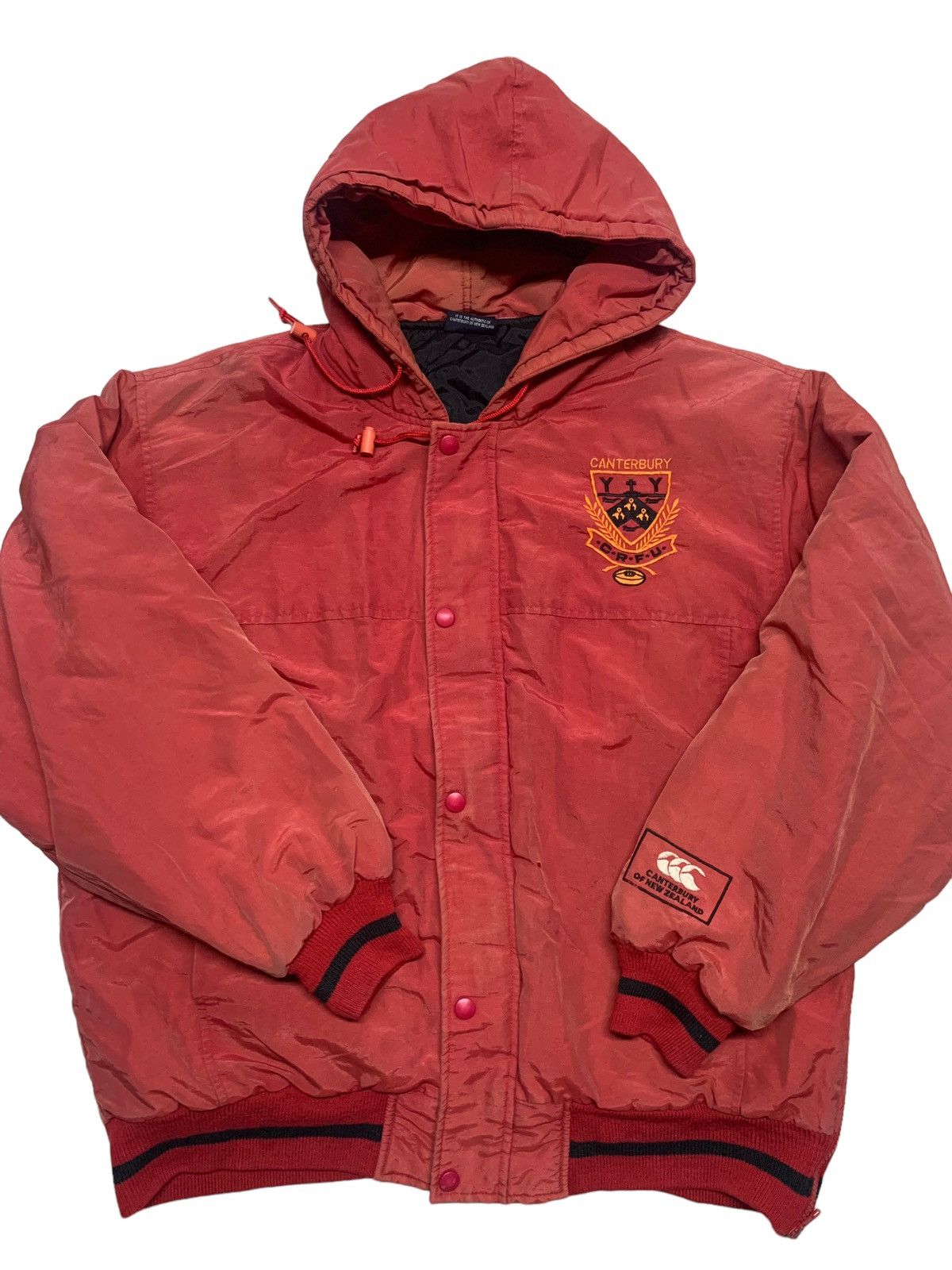 Canterbury of New Zealand Vintage Canterbury crfu rugby jacket Size US XL / EU 56 / 4 - 1 Thumbnail