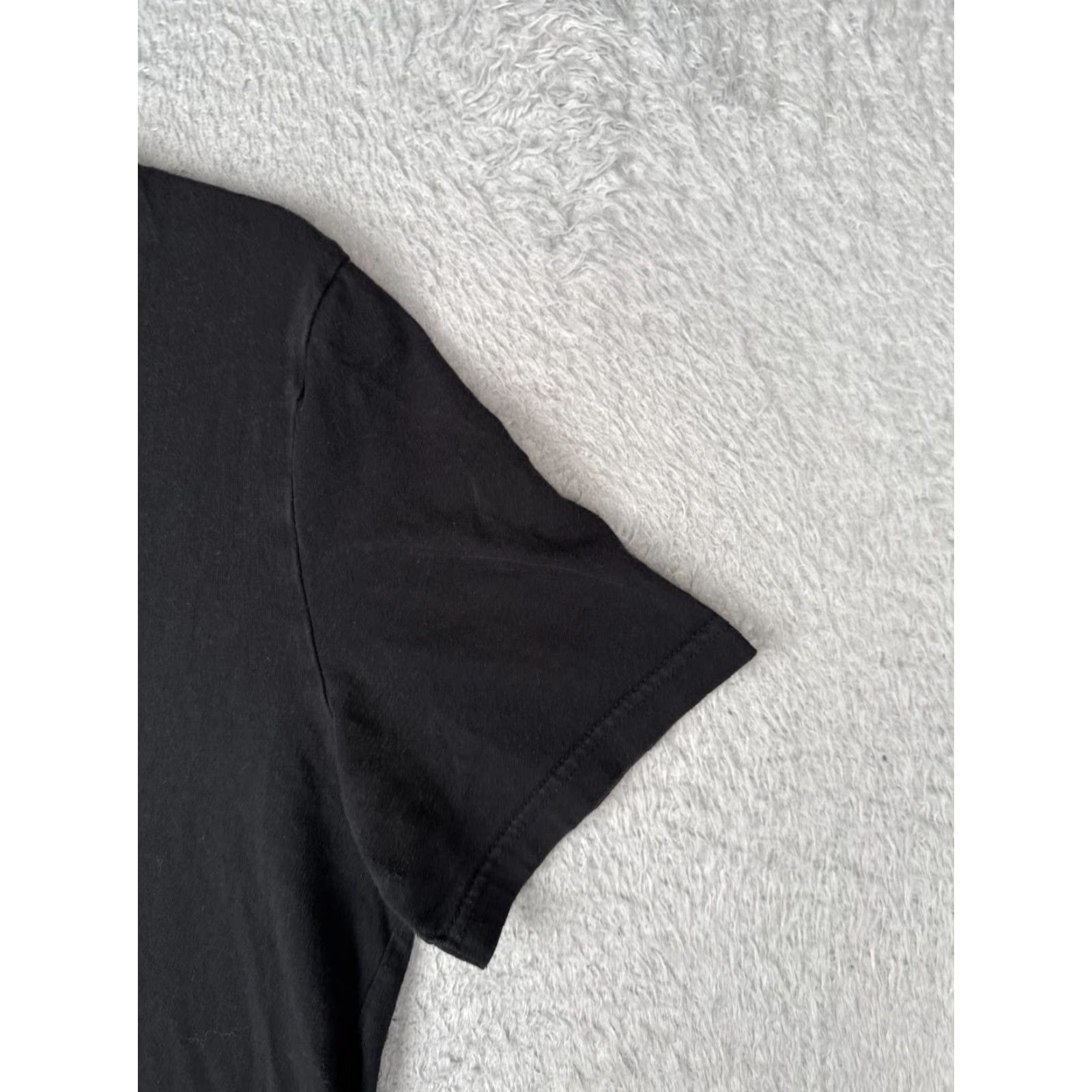 Tommy Hilfiger Tommy Hilfiger Shirt Adult Medium Black Short Sleeve Crew Neck Cotton SlimREAD Size US M / EU 48-50 / 2 - 2 Thumbnail
