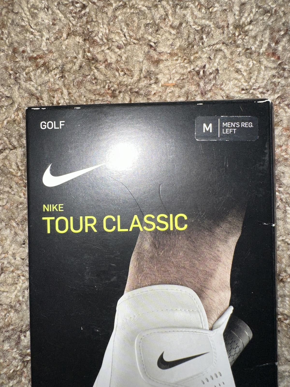 Nike Nike Tour Classic Men’s Regular White Left Golf Glove Size ONE SIZE - 7 Thumbnail