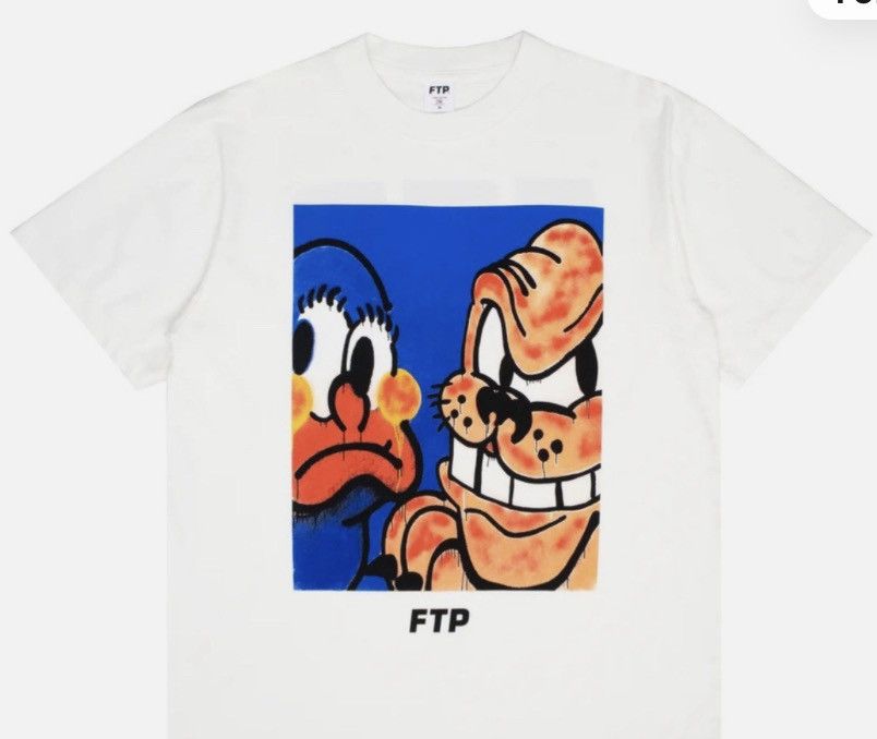 Fuck The Population FTP X SLAWN DOG TEE LARGE Size US L / EU 52-54 / 3 - 1 Thumbnail