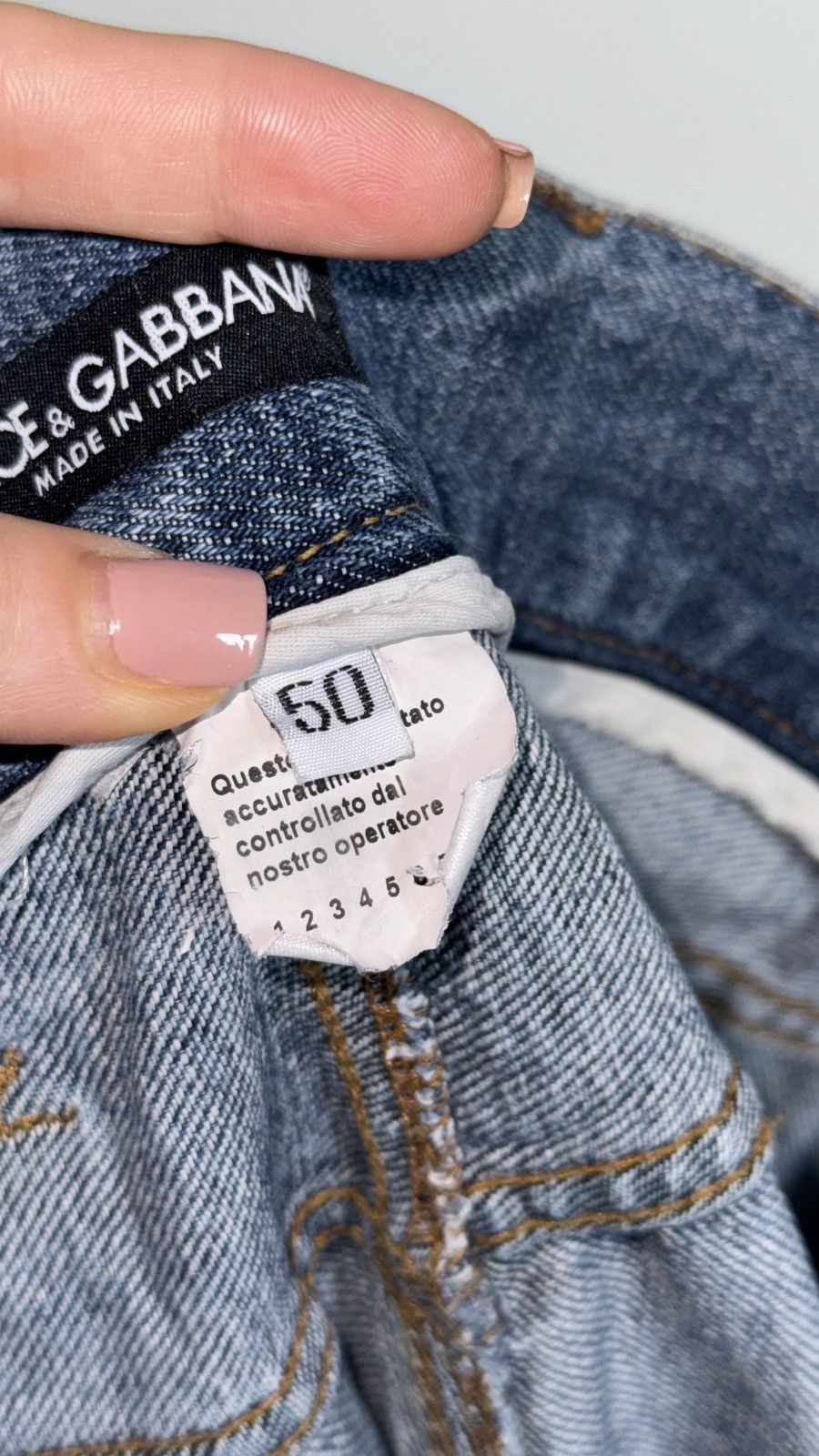 Dolce & Gabbana Dolce & Gabbana Jeans Size US 34 / EU 50 - 6 Thumbnail