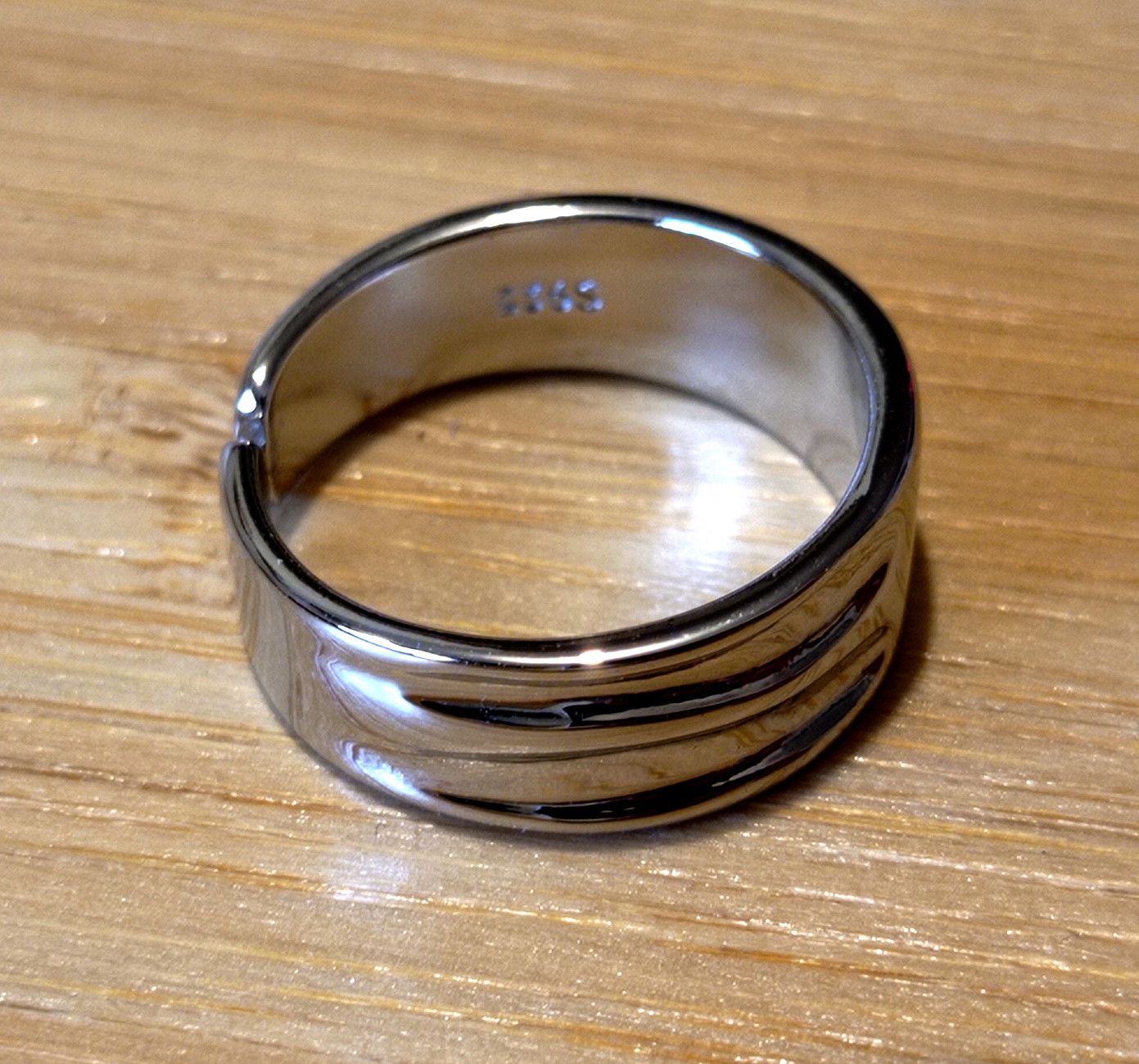 Designer × Japanese Brand × Vintage Stunning Punk Shine Float Silver Ring Dazzling Unique Size ONE SIZE - 5 Thumbnail