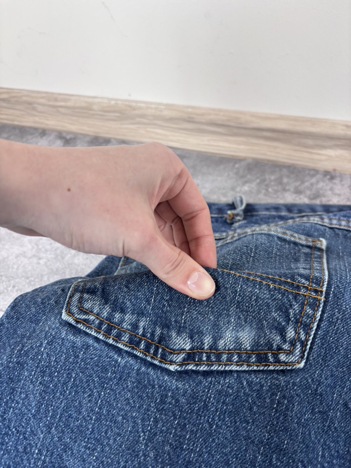 Dickies Vintage Dickies Men’s Indigo Blue Hype Denim Jeans Size US 38 / EU 54 - 9 Thumbnail