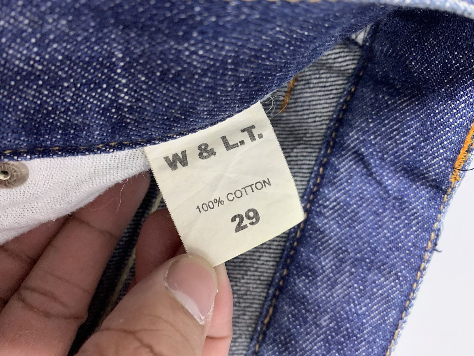W&LT W&LT Bolt Jeans Size 29" - 6 Thumbnail