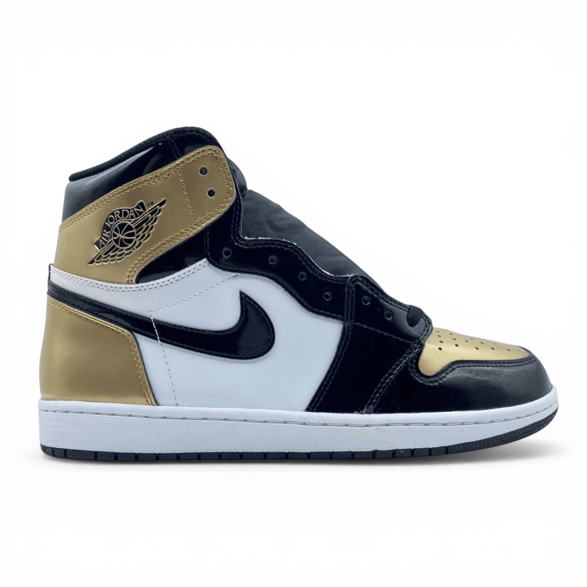 Nike 1 Retro High Gold Top 3 Complex Con Size US 10.5 / EU 43-44 - 1 Thumbnail
