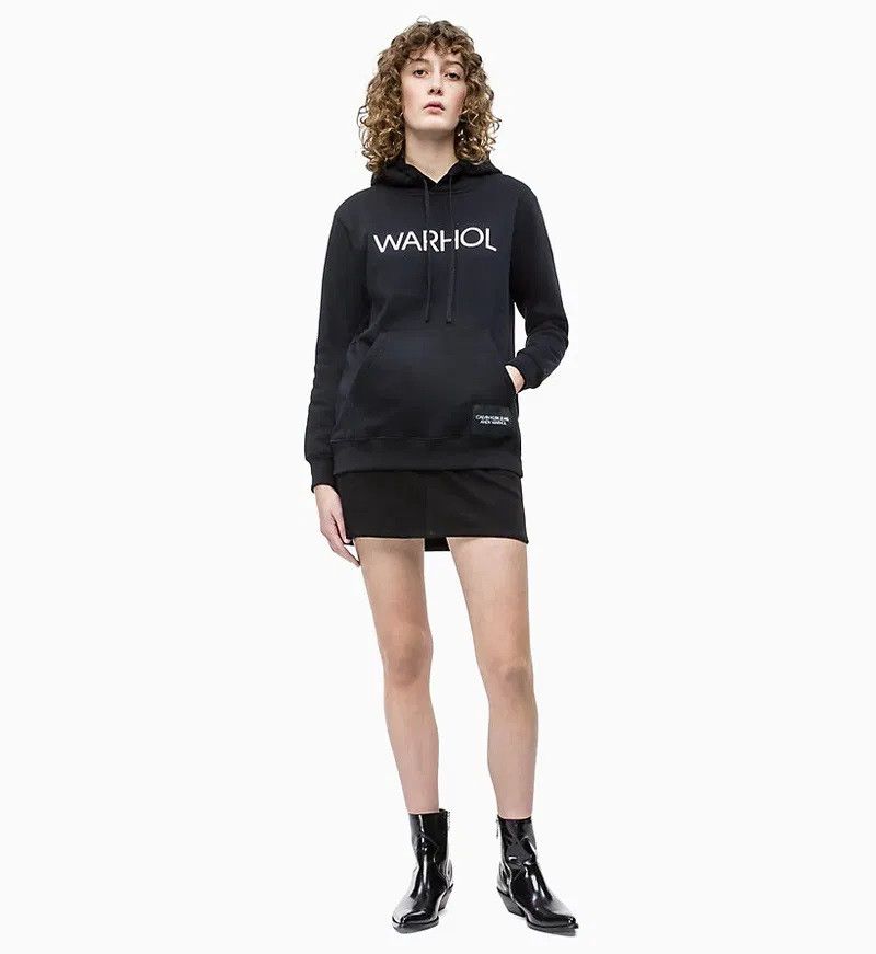 Andy Warhol × Calvin Klein 205W39NYC Calvin Klein Andy Warhol Raf Simons Black Hoodie Sweatshirt Size US XL / EU 56 / 4 - 16 Thumbnail