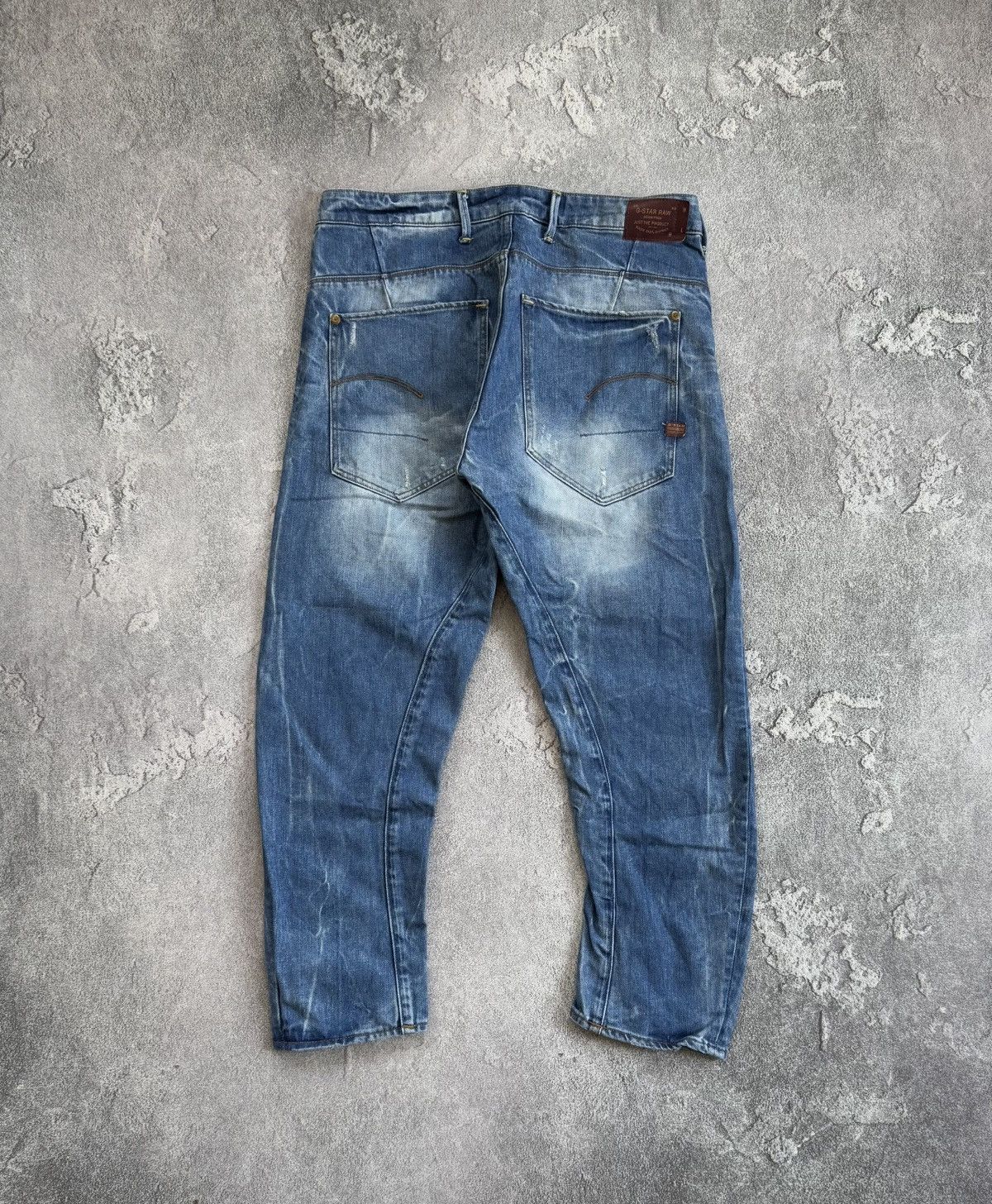 G-Star G star raw TYPE C 3D loose tapered denim pant trouser Jean Size US 34 / EU 50 - 5 Thumbnail
