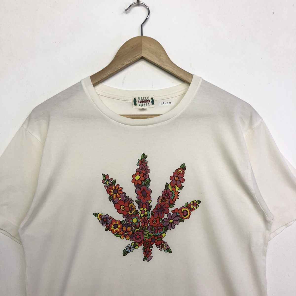 Japanese Brand × Wacko Maria Wacko Maria Guilty Parties Mariijuana leaf Art Grafiti Shirt Size US M / EU 48-50 / 2 - 2 Thumbnail