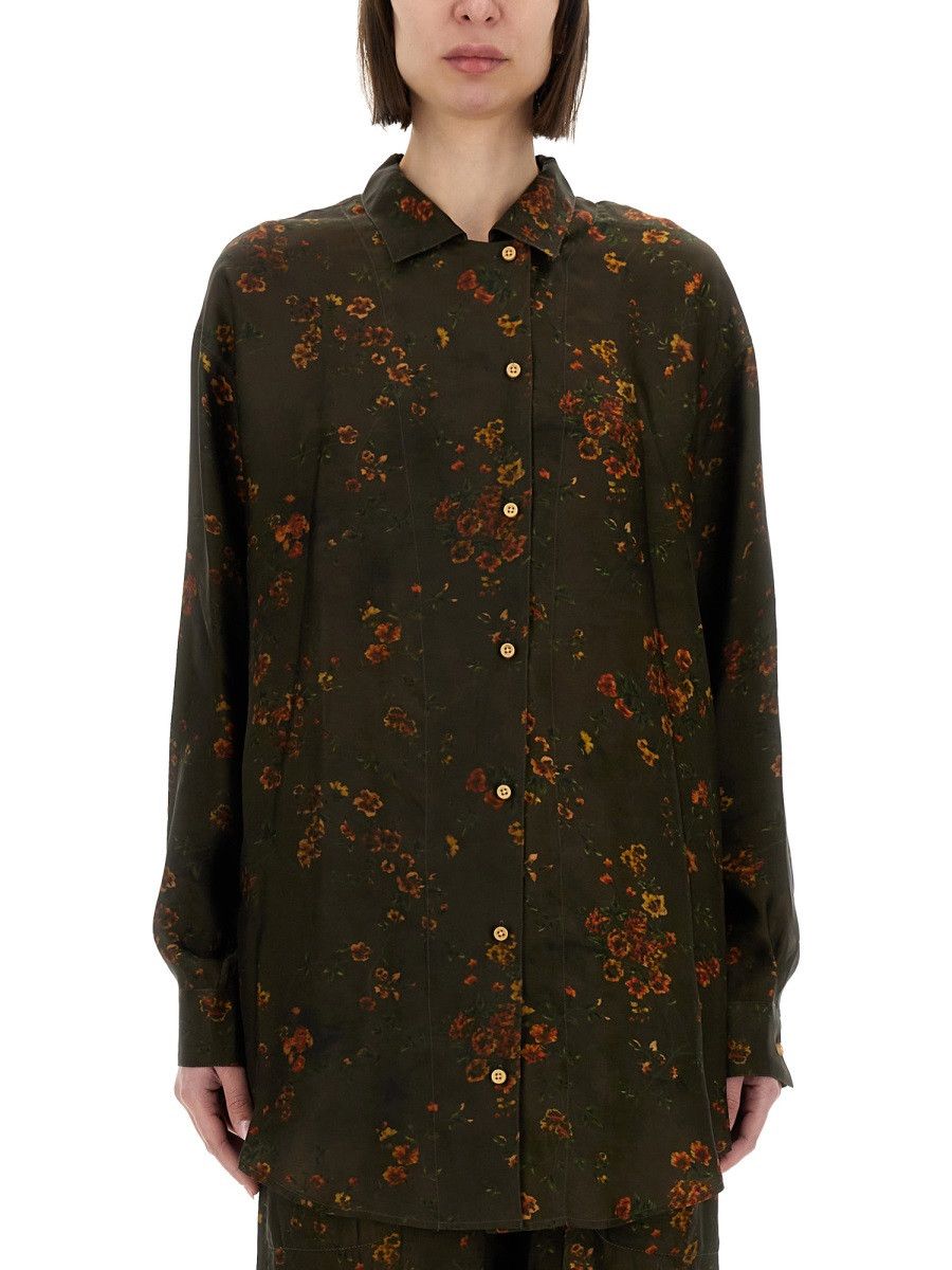 Uma Wang UMA WANG "TYESHA" SHIRT - GREEN Size S / US 4 / IT 40 - 1 Thumbnail